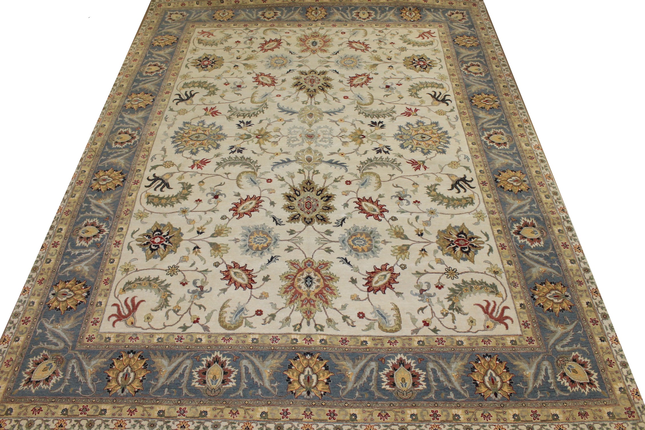 OVERSIZE Traditional Hand Knotted Wool Area Rug - MR025179