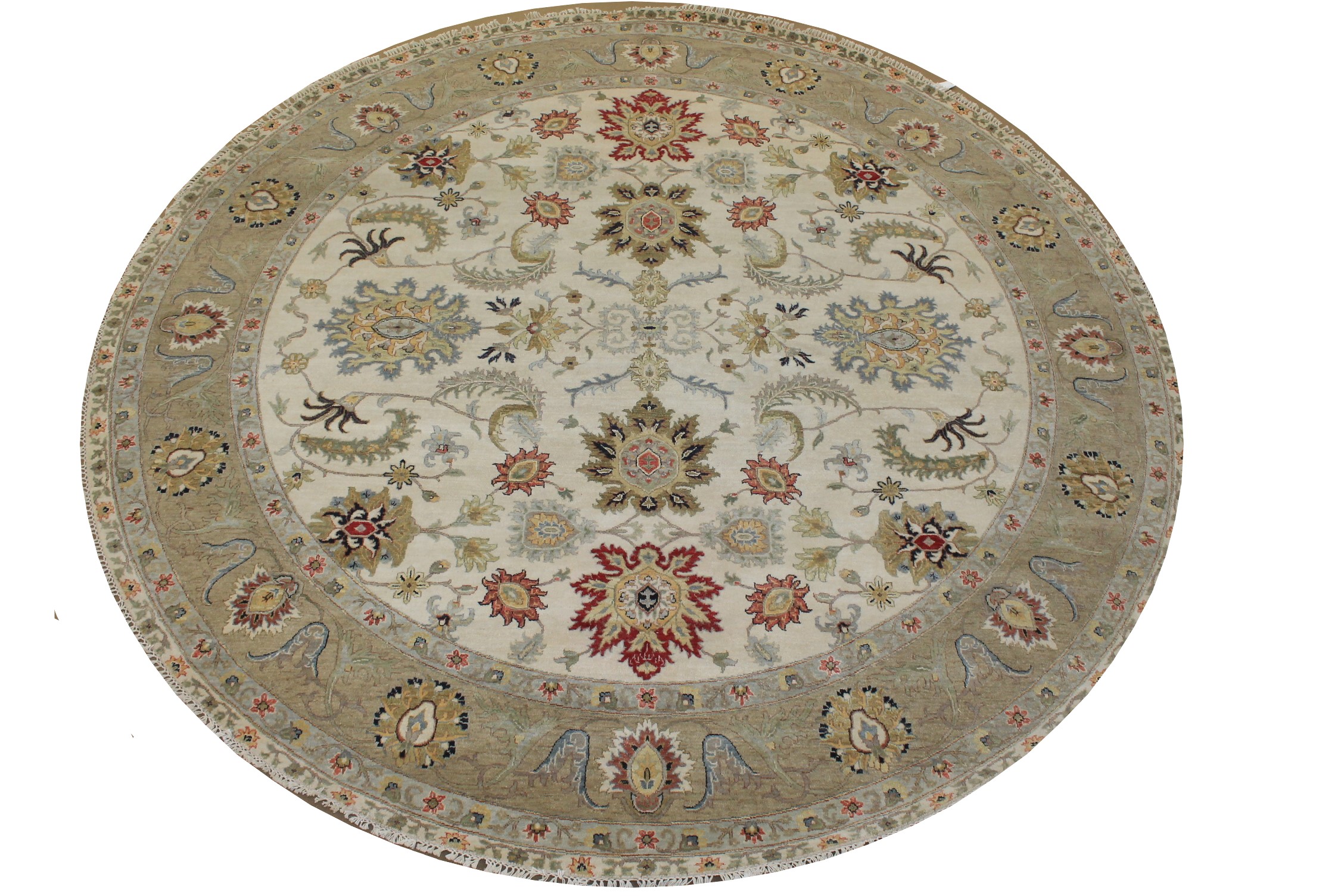 9 ft. & Over Round & Square Traditional Hand Knotted Wool Area Rug - MR025194