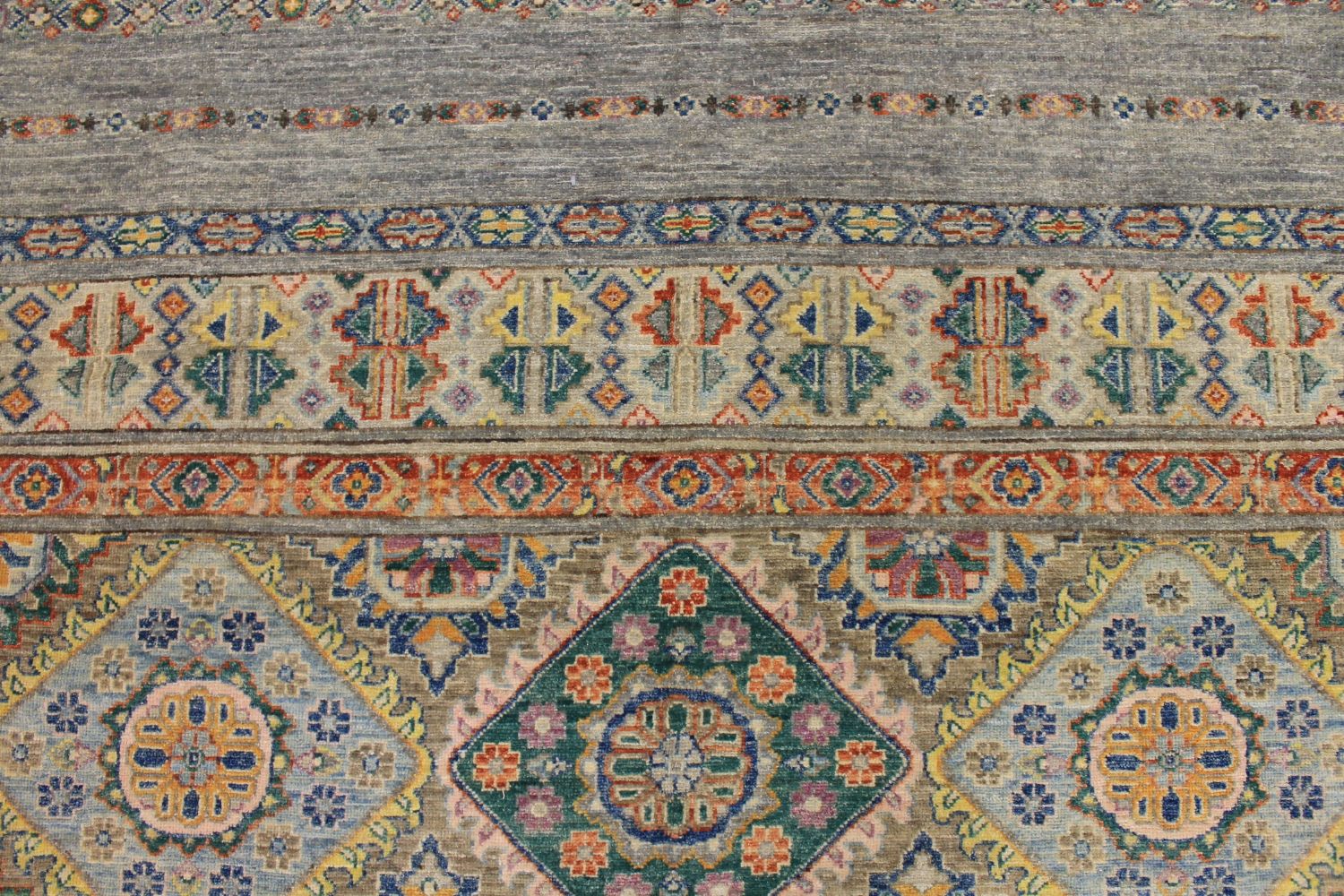 9x12  Hand Knotted Wool Area Rug - MR025315