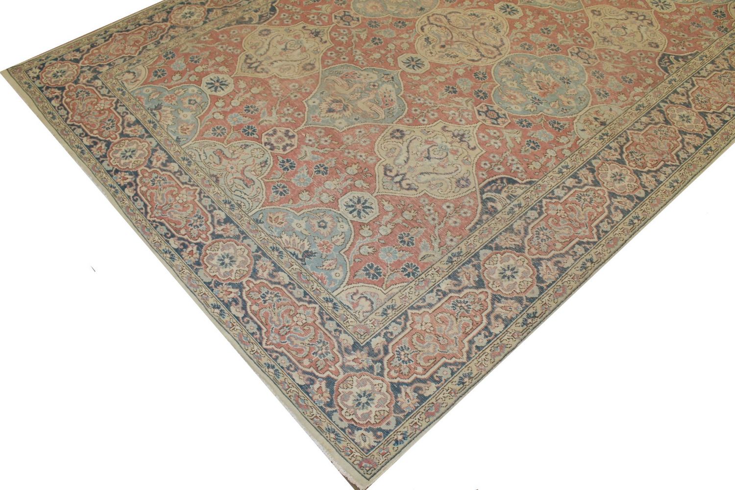 9x12  Hand Knotted Wool Area Rug - MR025326