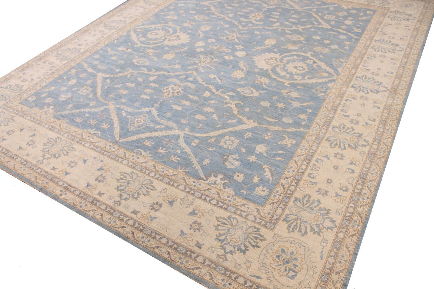 OVERSIZE Oushak Hand Knotted Wool Area Rug - MR025369