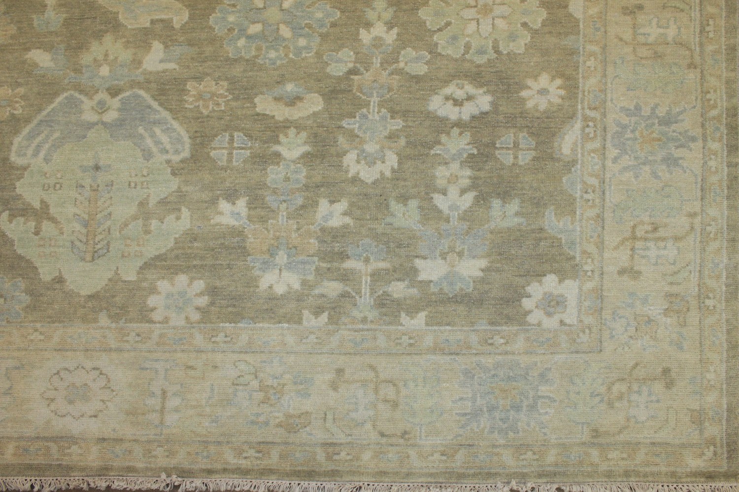 8x10 Oushak Hand Knotted Wool Area Rug - MR025554