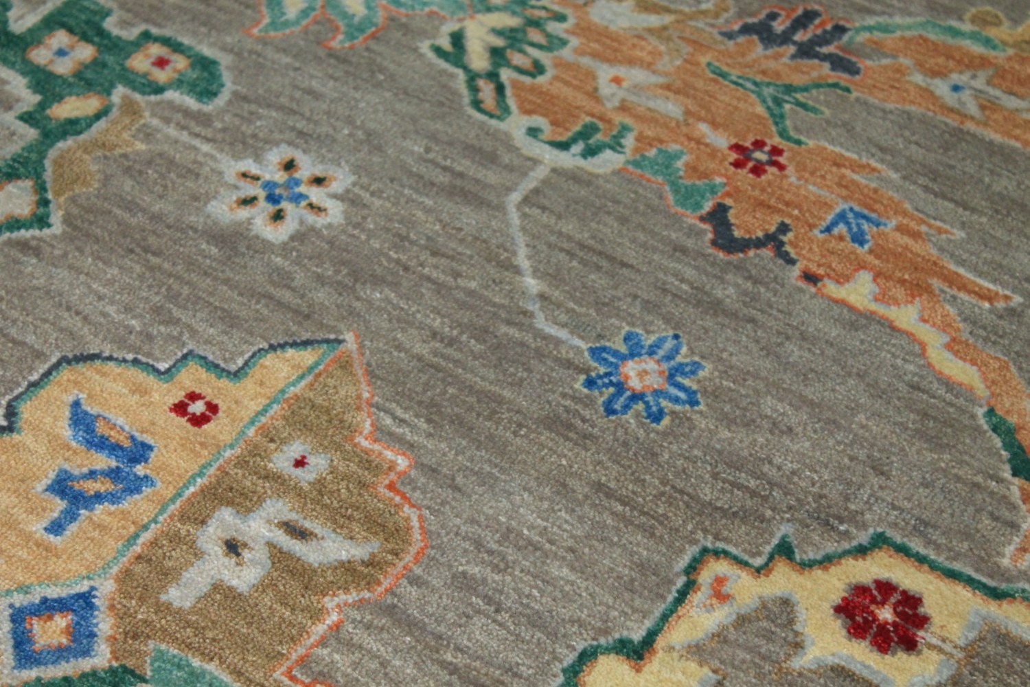 9x12 Traditional Hand Knotted Wool Area Rug - MR025606
