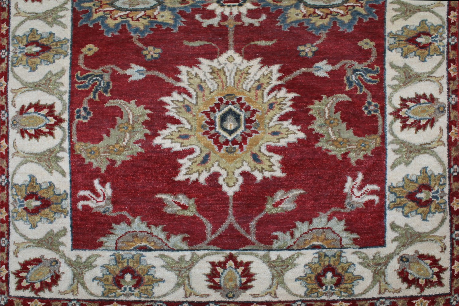 8 ft. Runner Traditional Hand Knotted Wool Area Rug - MR025619