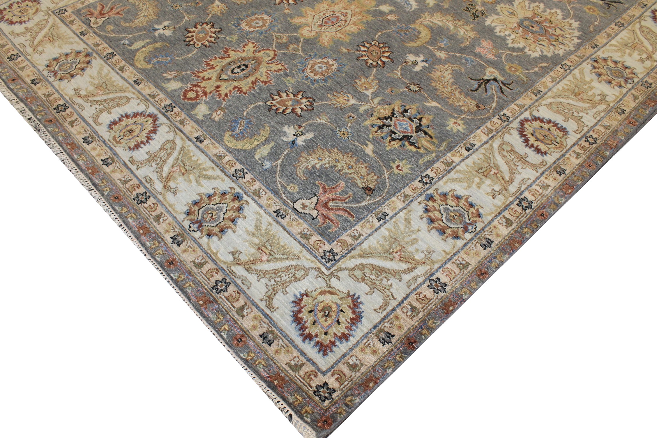 6x9 Traditional Hand Knotted Wool Area Rug - MR025802
