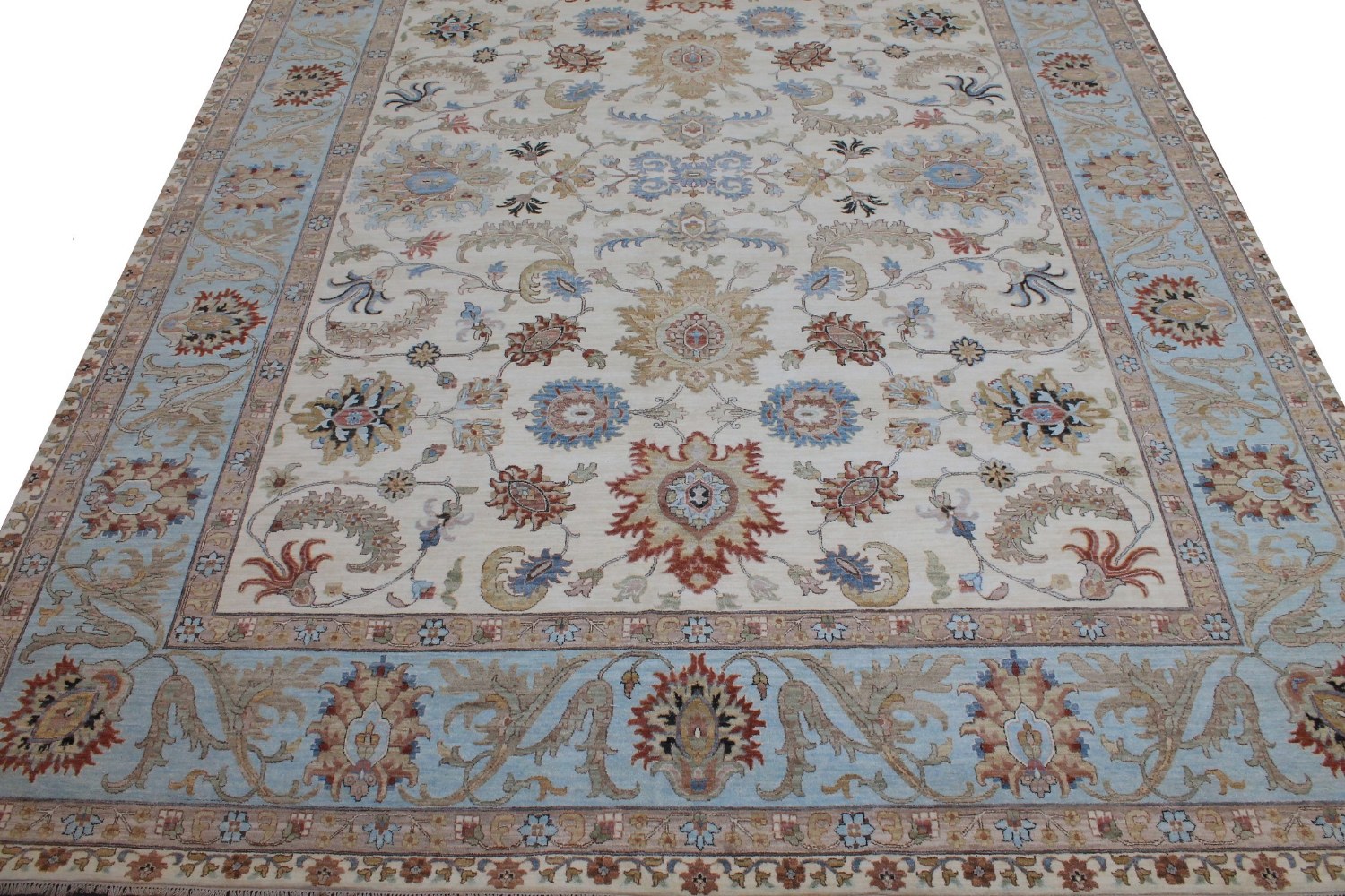 OVERSIZE Traditional Hand Knotted Wool Area Rug - MR025807