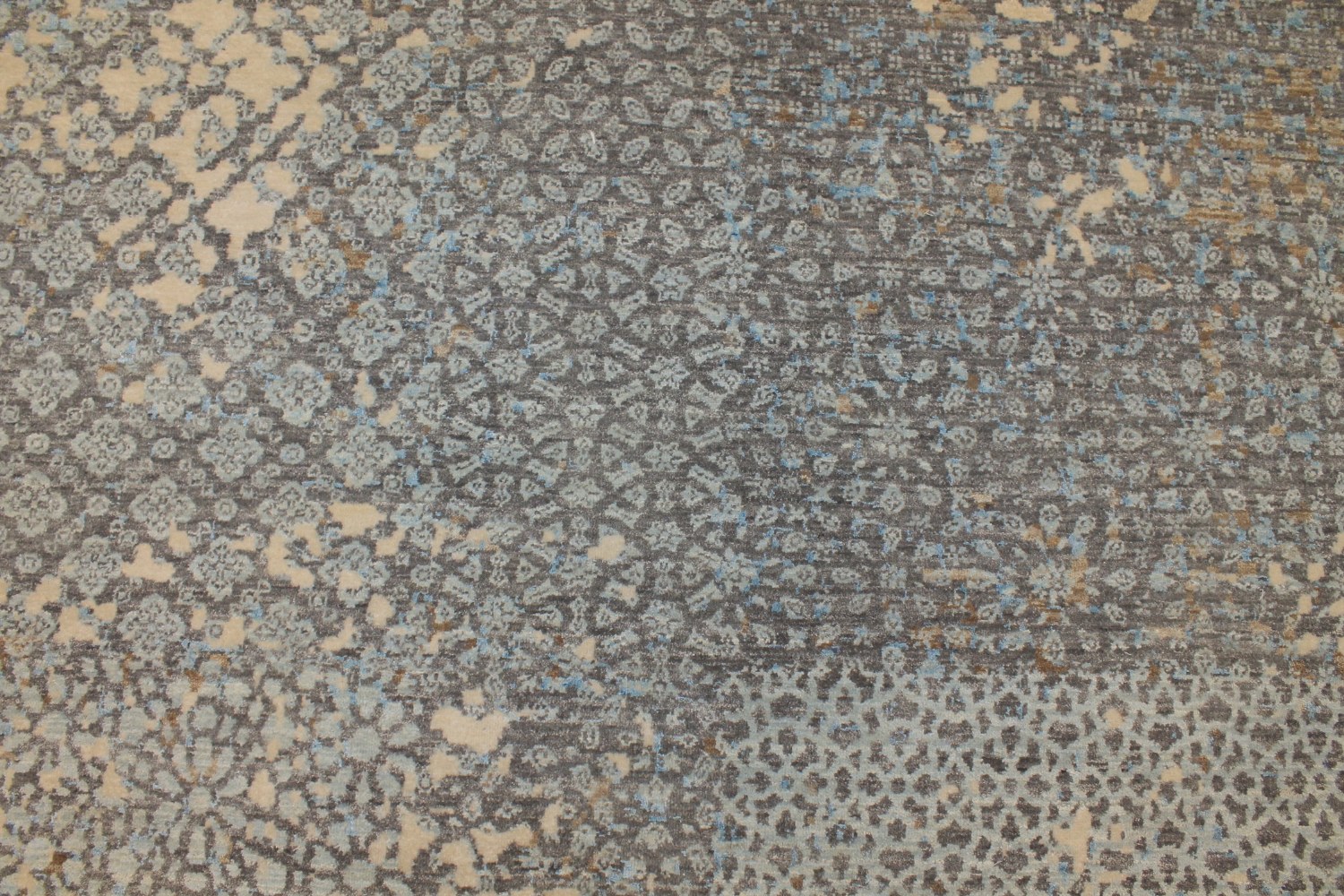 9x12 Transitional Hand Knotted Wool Area Rug - MR025811