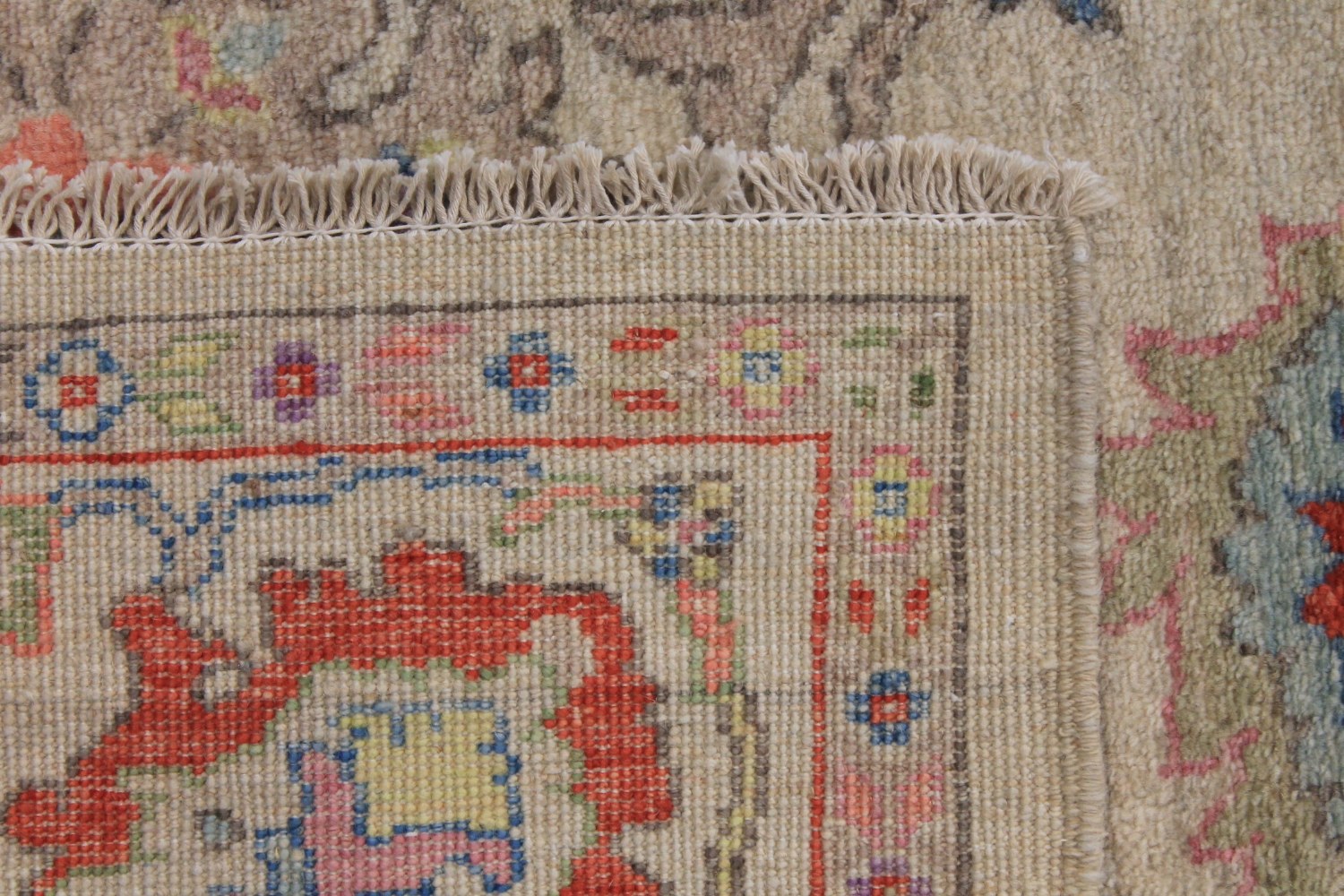 6x9 Oushak Hand Knotted Wool Area Rug - MR025907