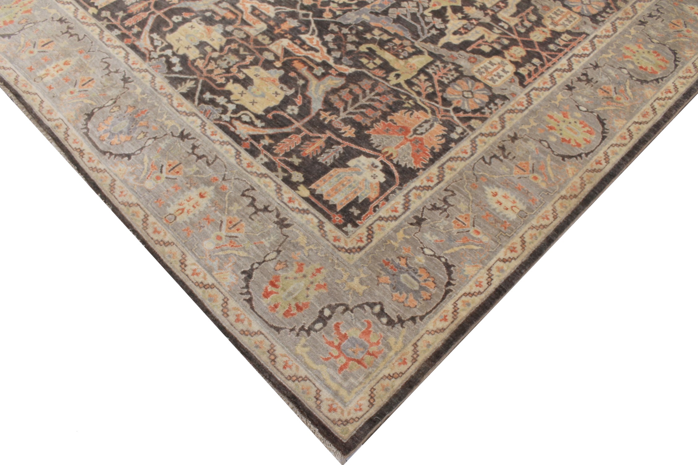 8x10 Oushak Hand Knotted Wool Area Rug - MR025912