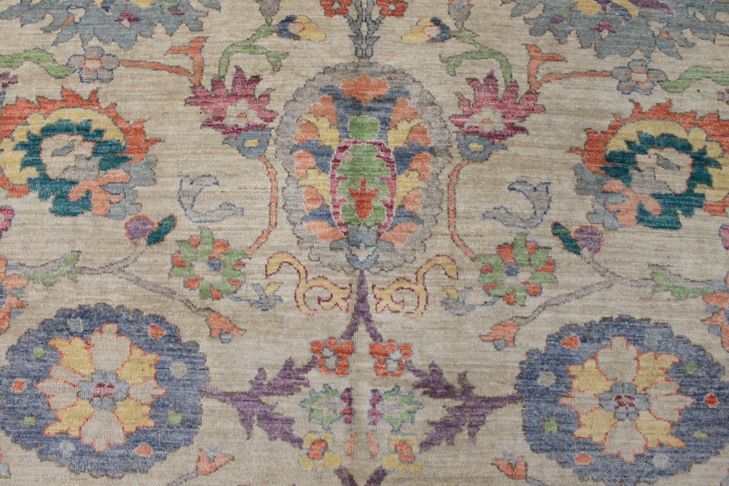 9x12  Hand Knotted Wool Area Rug - MR025931