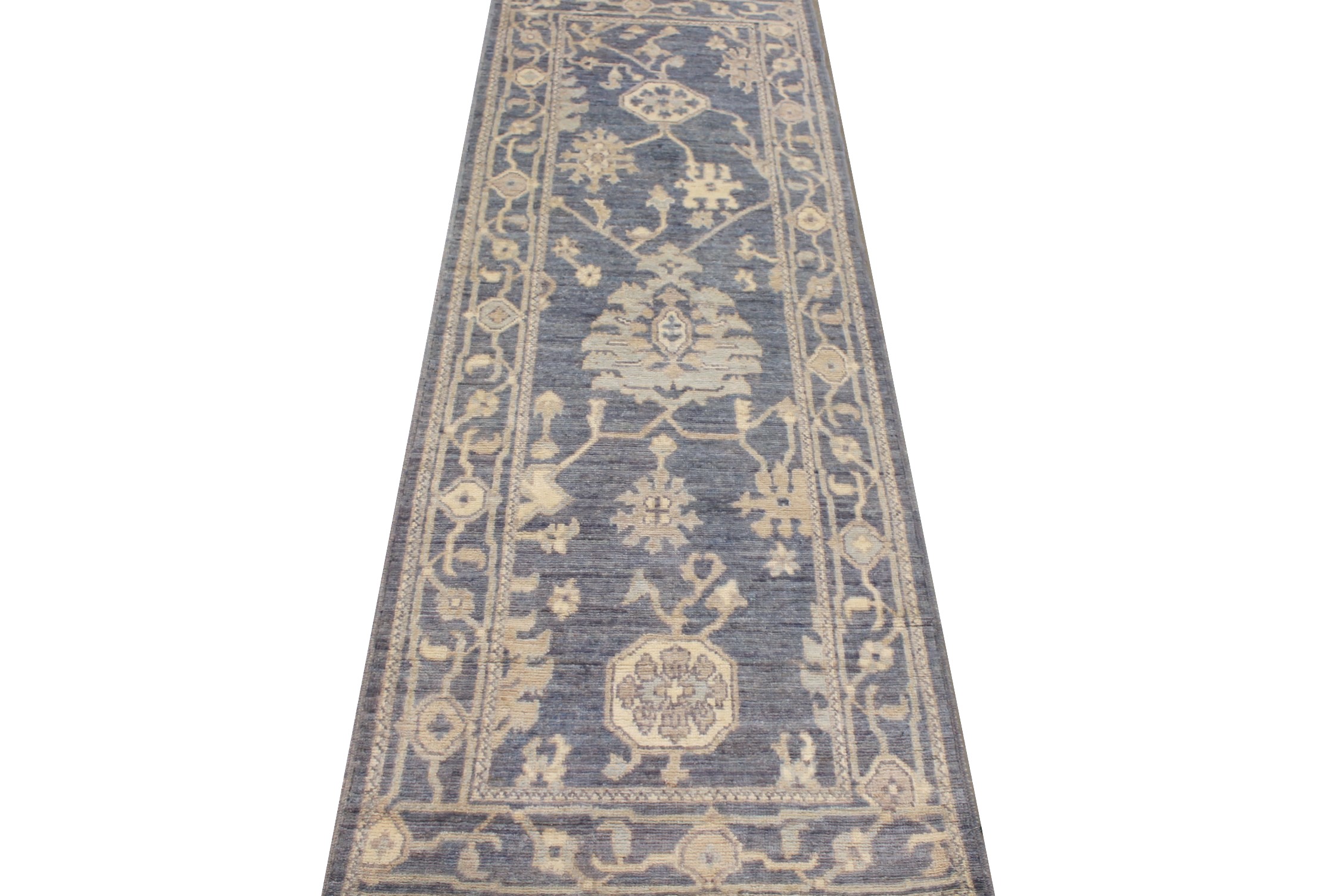 8 ft. Runner Oushak Hand Knotted Wool Area Rug - MR025964