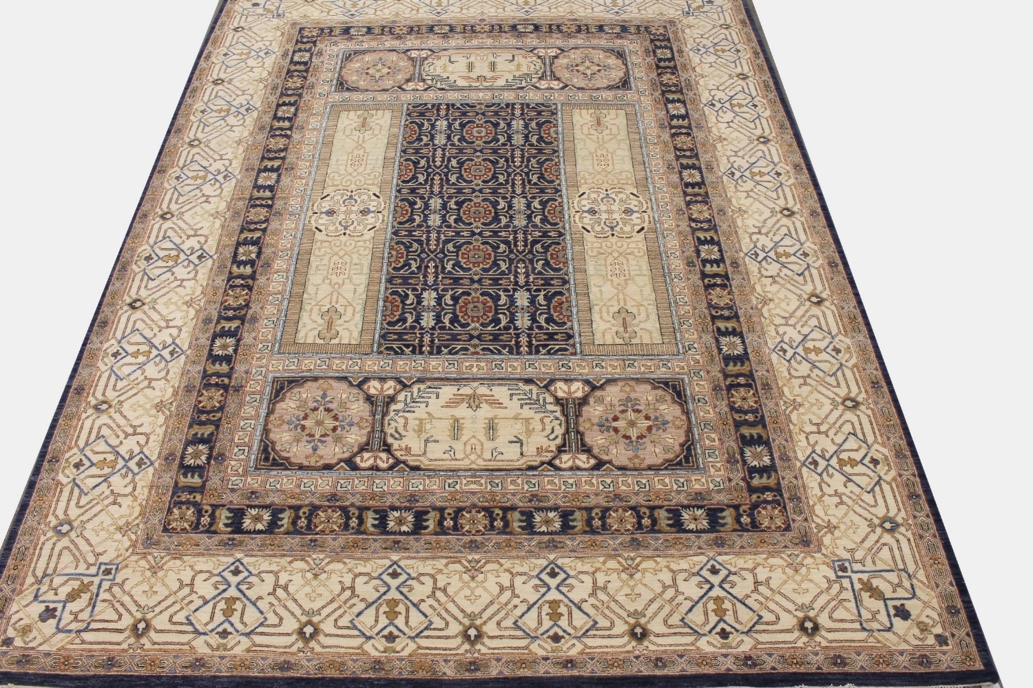 9x12 Traditional Hand Knotted Wool Area Rug - MR025996