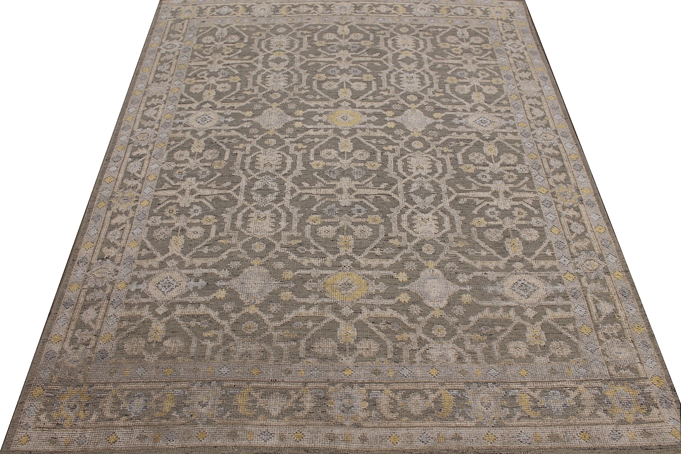 8x10 Oushak Hand Knotted Wool Area Rug - MR026007