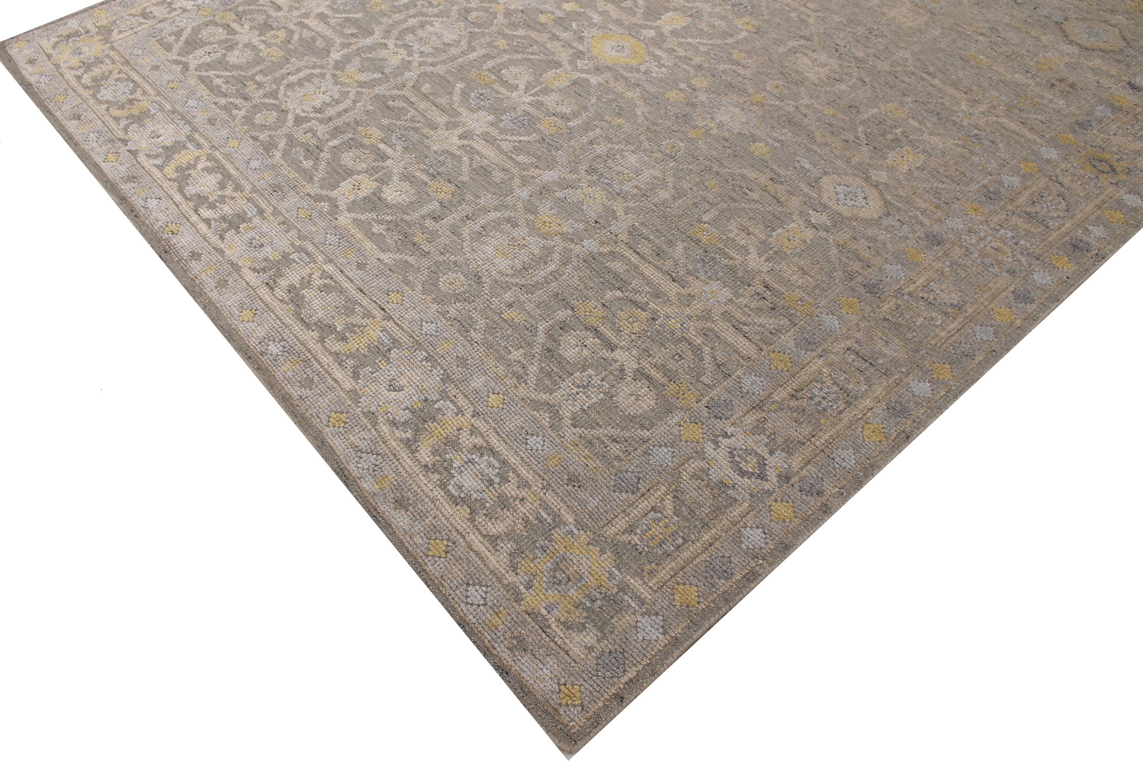 8x10 Oushak Hand Knotted Wool Area Rug - MR026007