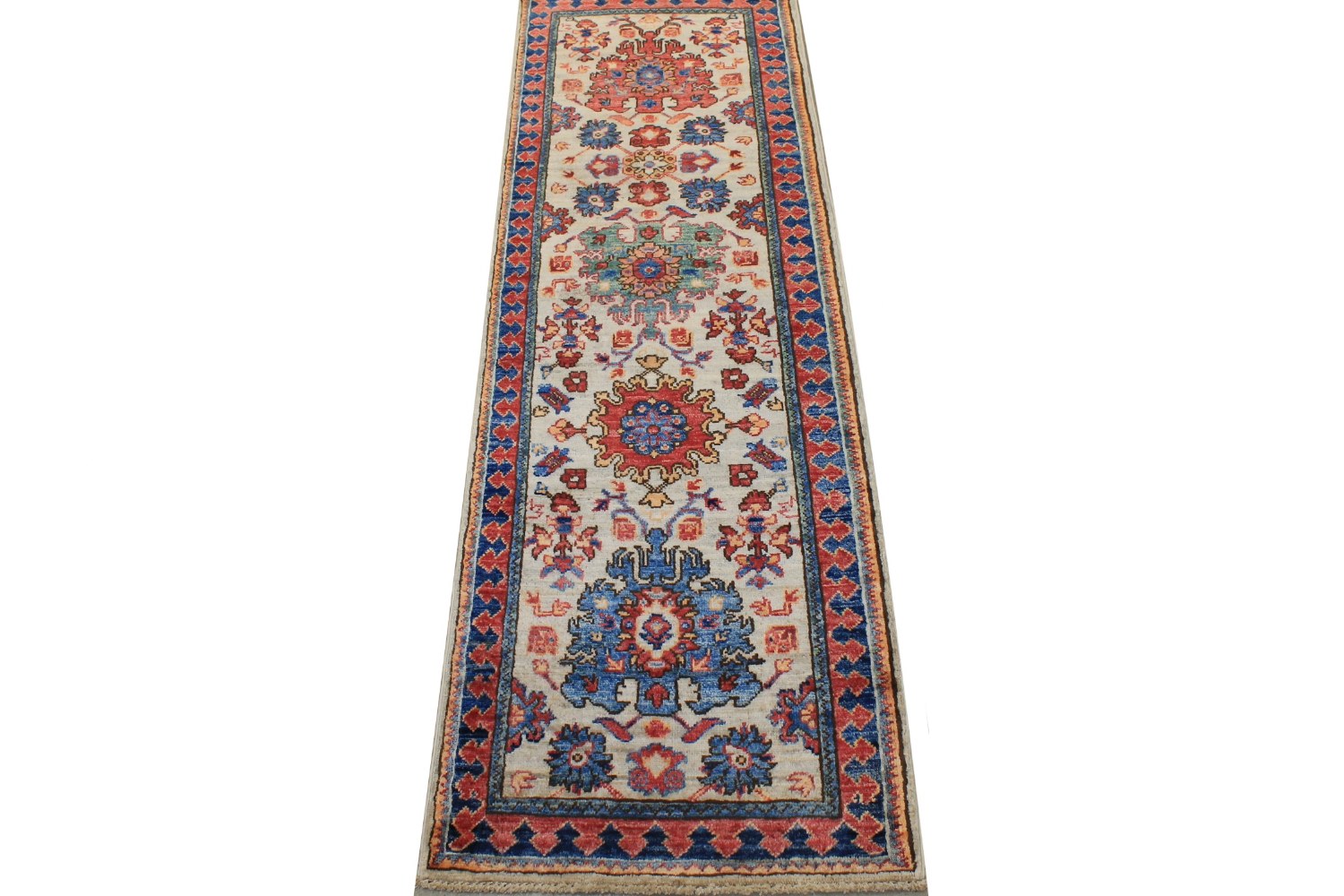 6 ft. Runner Aryana & Antique Revivals Hand Knotted Wool Area Rug - MR026049