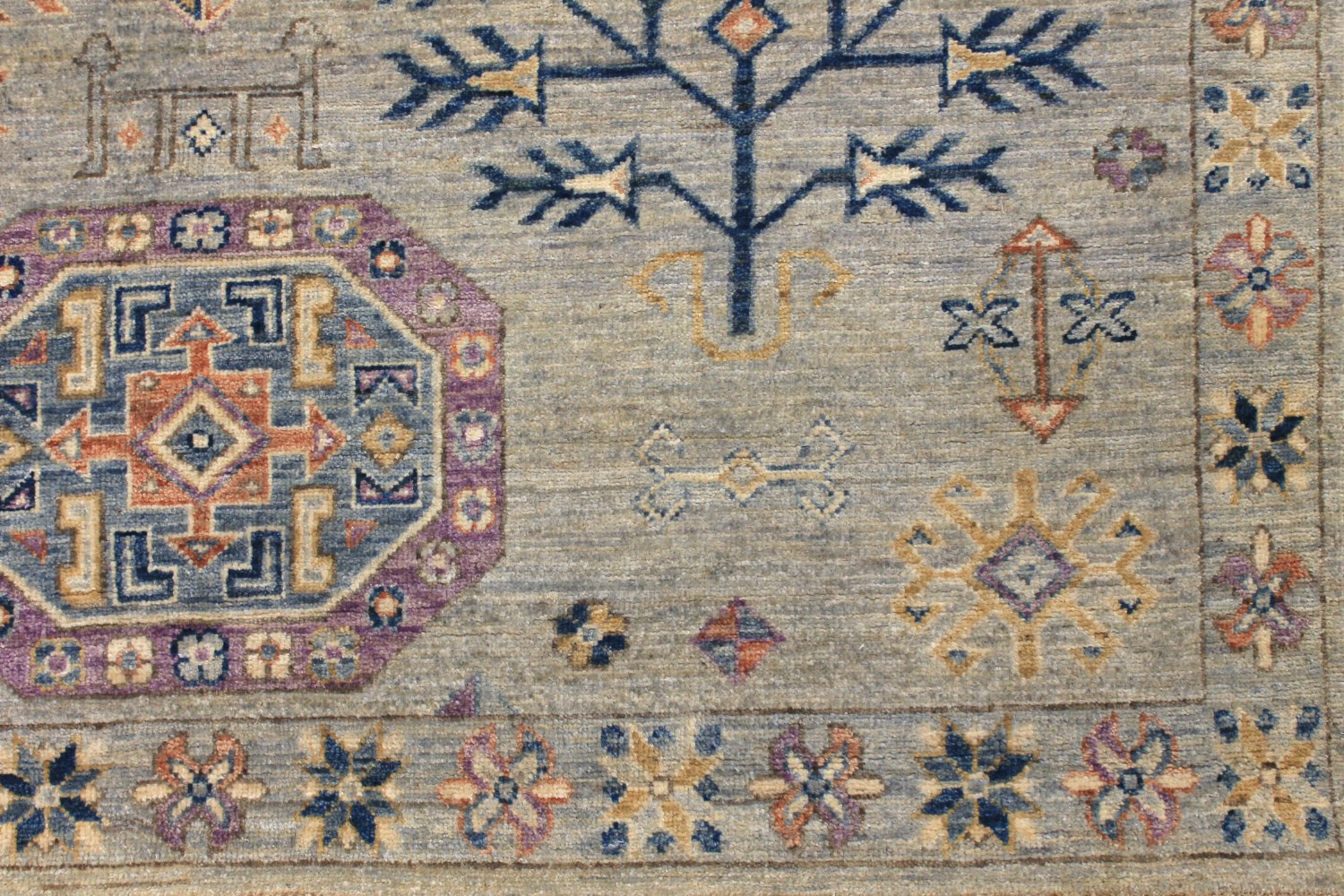 5x7/8 Aryana & Antique Revivals Hand Knotted Wool Area Rug - MR026072