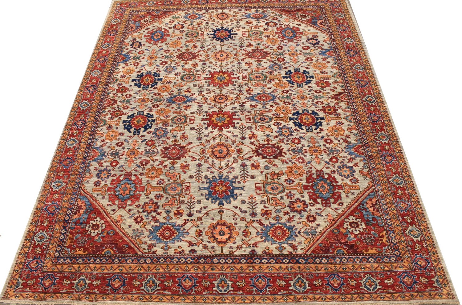 9x12 Aryana & Antique Revivals Hand Knotted Wool Area Rug - MR026084