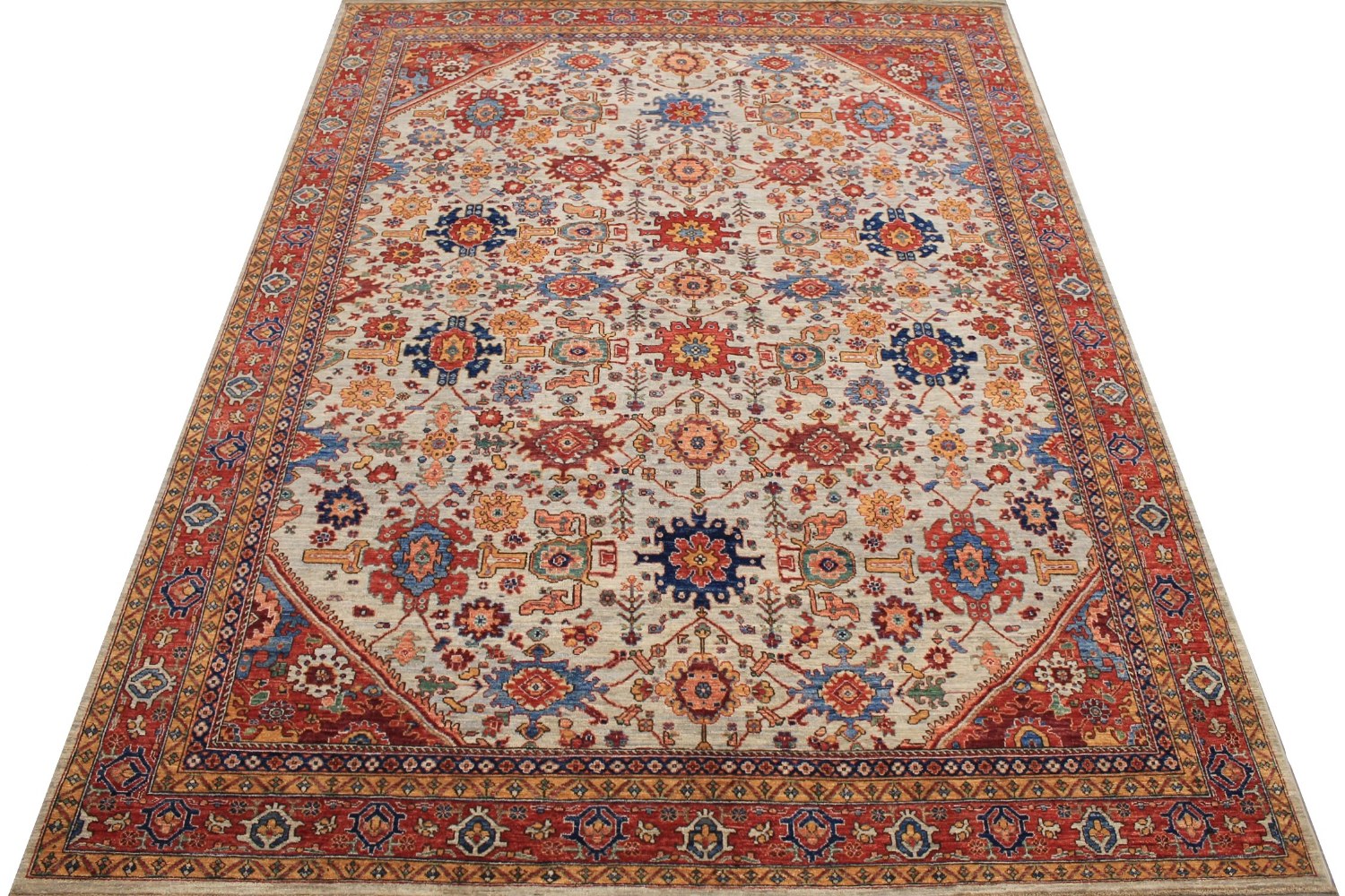 9x12 Aryana & Antique Revivals Hand Knotted Wool Area Rug - MR026084
