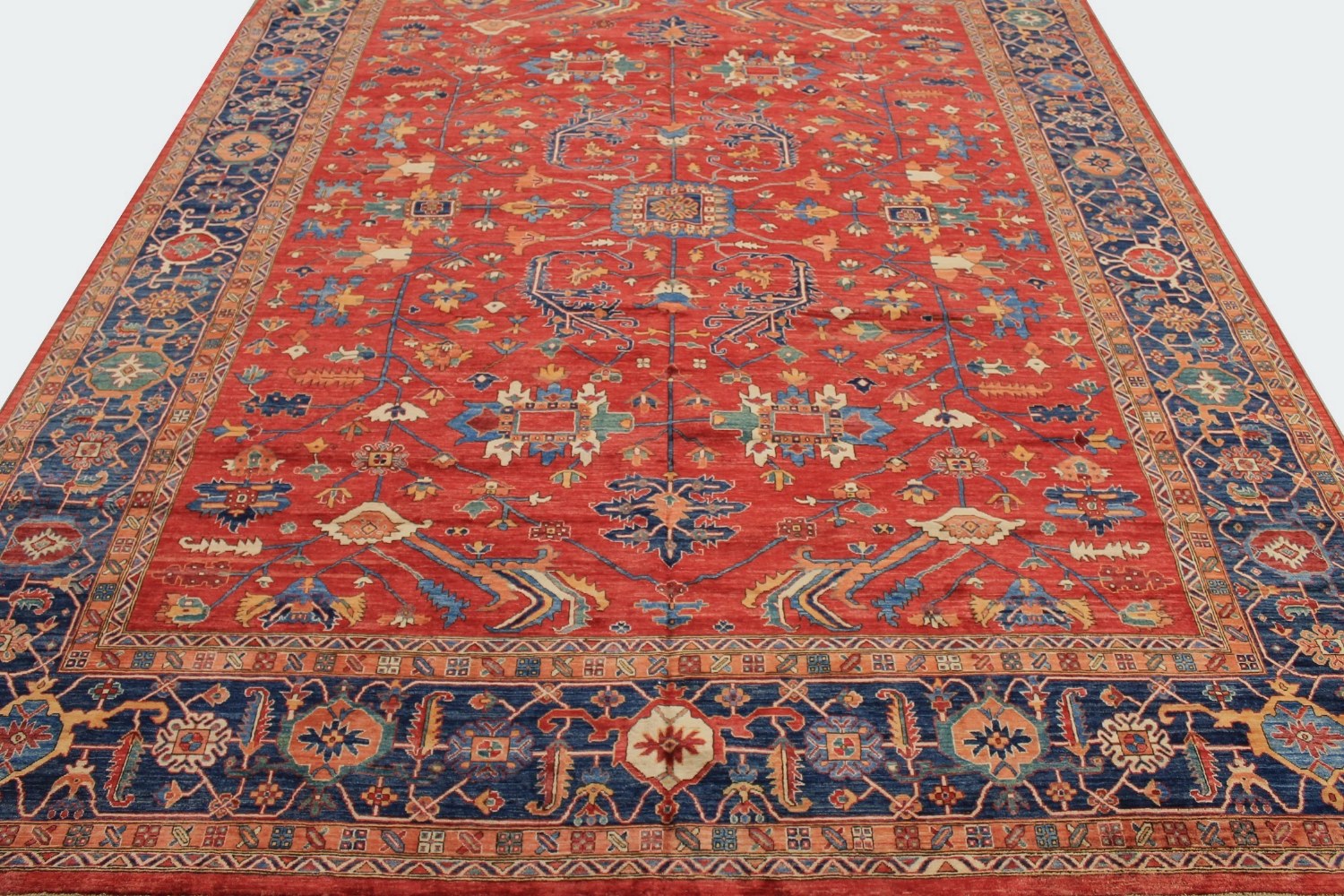 OVERSIZE Aryana & Antique Revivals Hand Knotted Wool Area Rug - MR026088