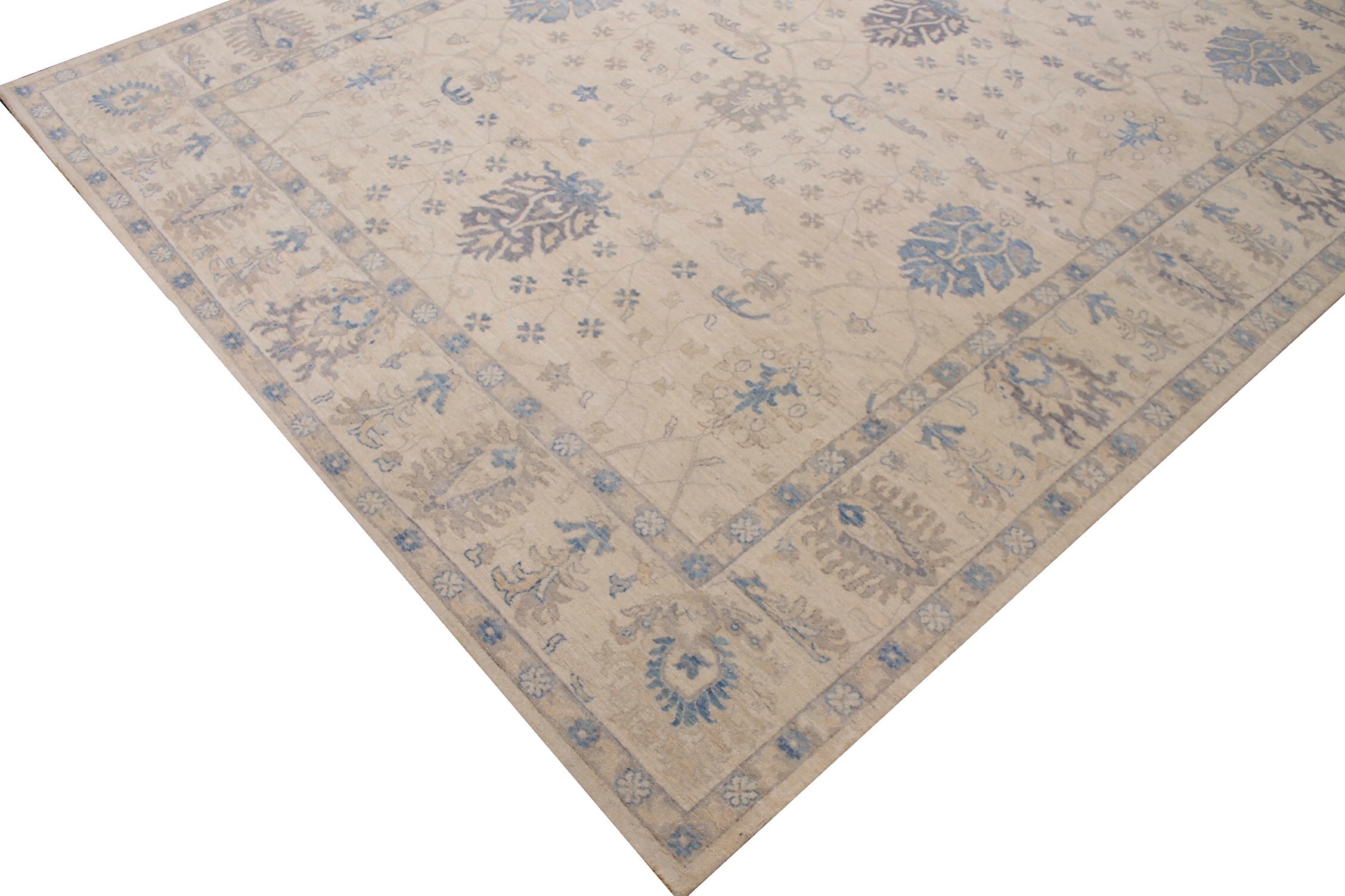 9x12 Peshawar Hand Knotted Wool Area Rug - MR026117