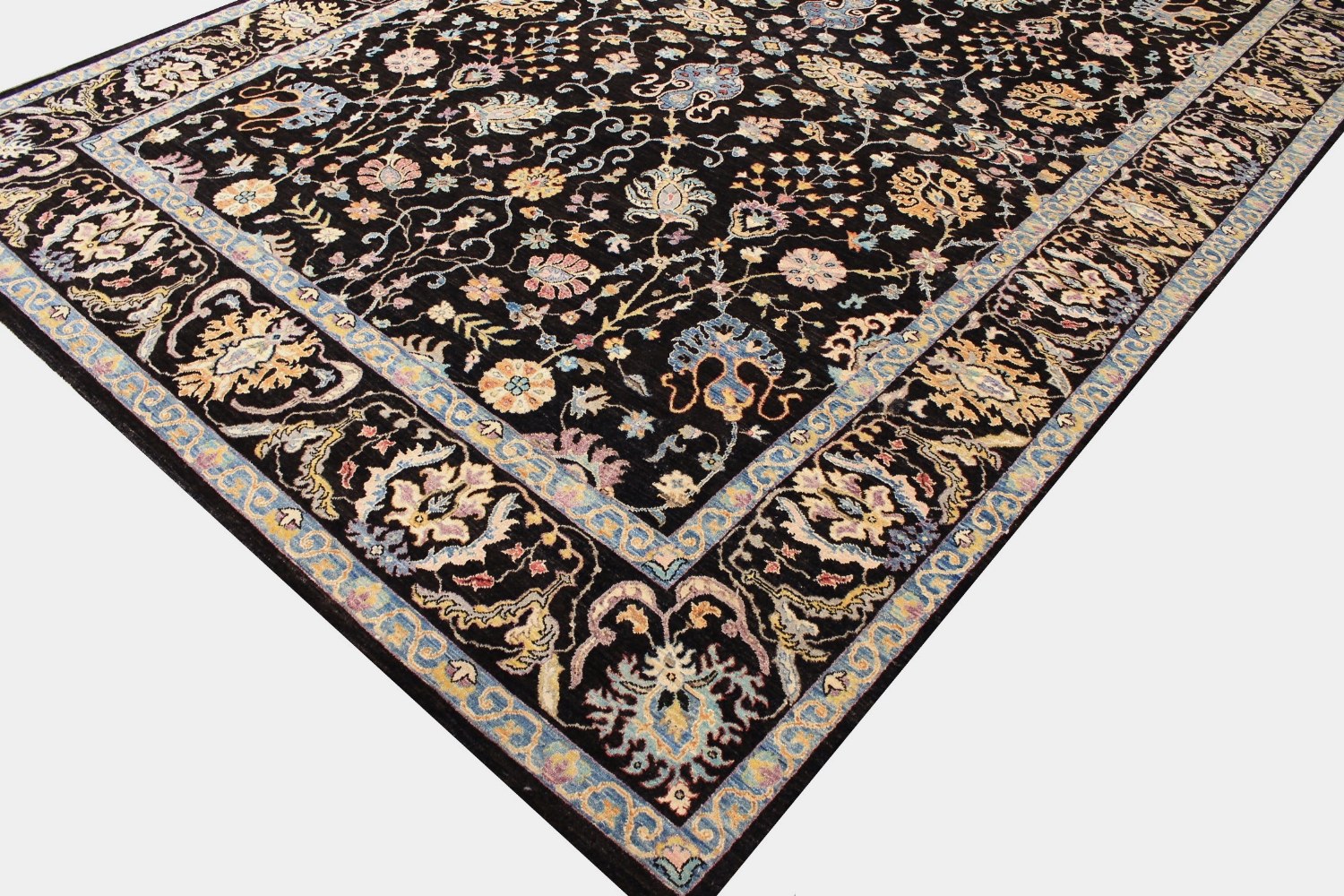 10x14 Peshawar Hand Knotted Wool Area Rug - MR026121