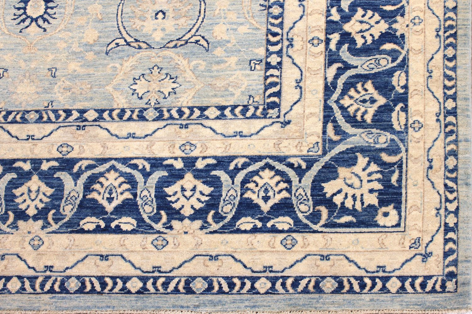 10x14 Peshawar Hand Knotted Wool Area Rug - MR026122