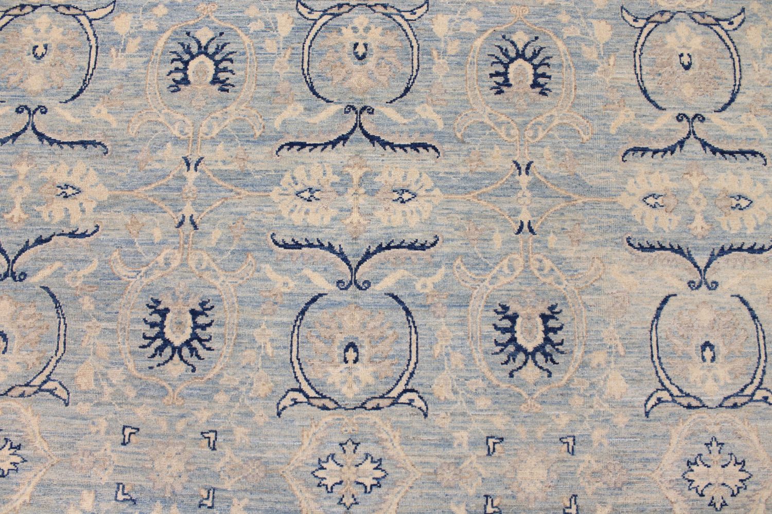 10x14 Peshawar Hand Knotted Wool Area Rug - MR026122
