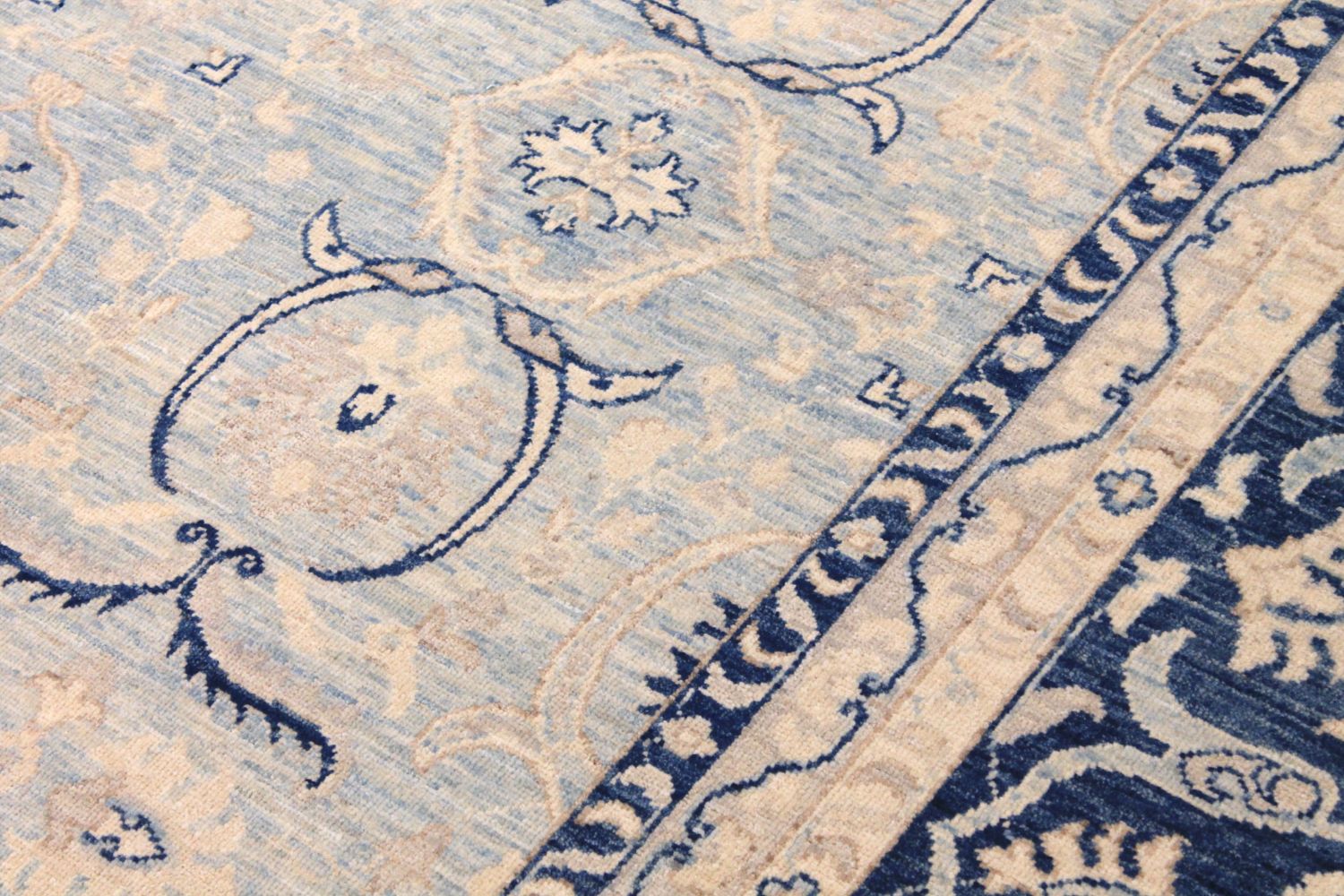 10x14 Peshawar Hand Knotted Wool Area Rug - MR026122