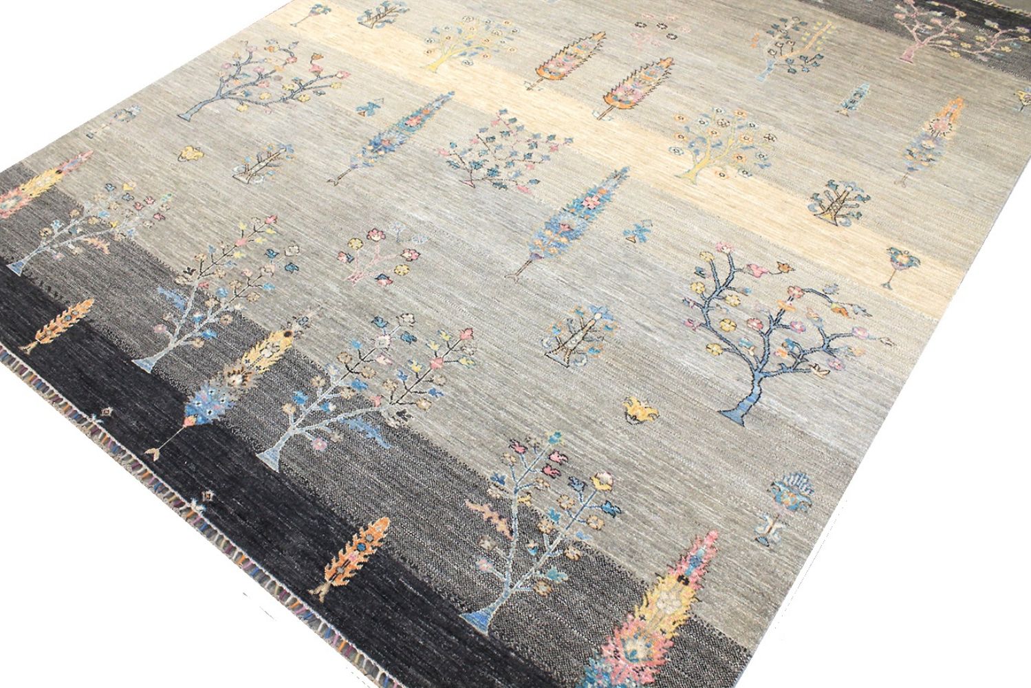 8x10 Aryana & Antique Revivals Hand Knotted Wool Area Rug - MR026136