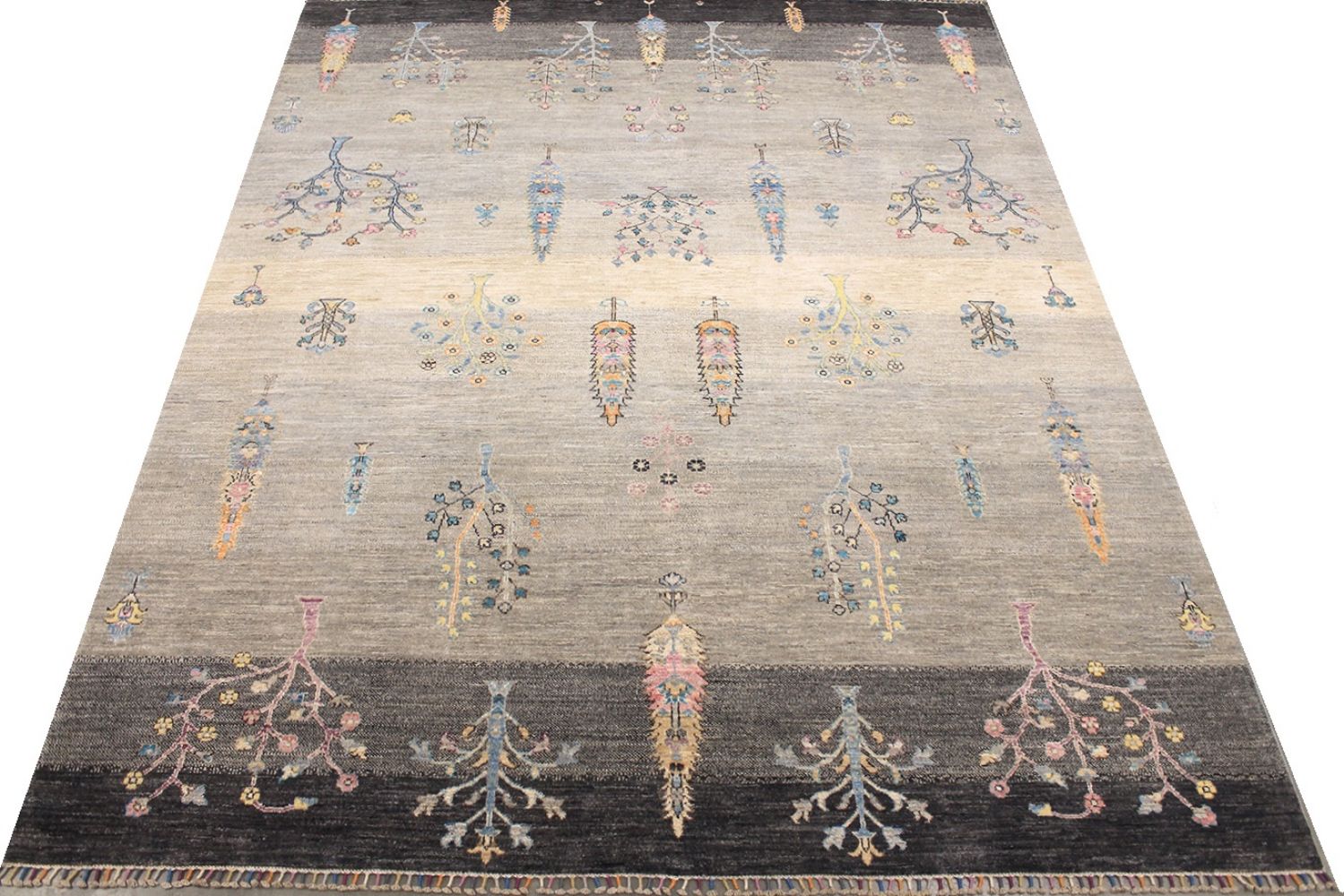8x10 Aryana & Antique Revivals Hand Knotted Wool Area Rug - MR026136