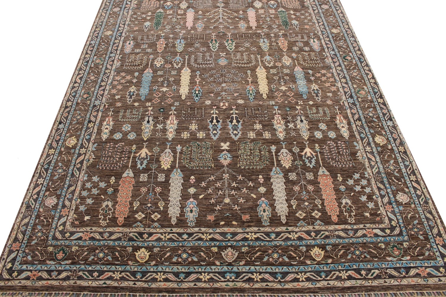 9x12 Aryana & Antique Revivals Hand Knotted Wool Area Rug - MR026142