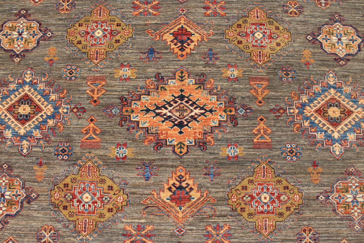 9x12 Kazak Hand Knotted Wool Area Rug - MR026189