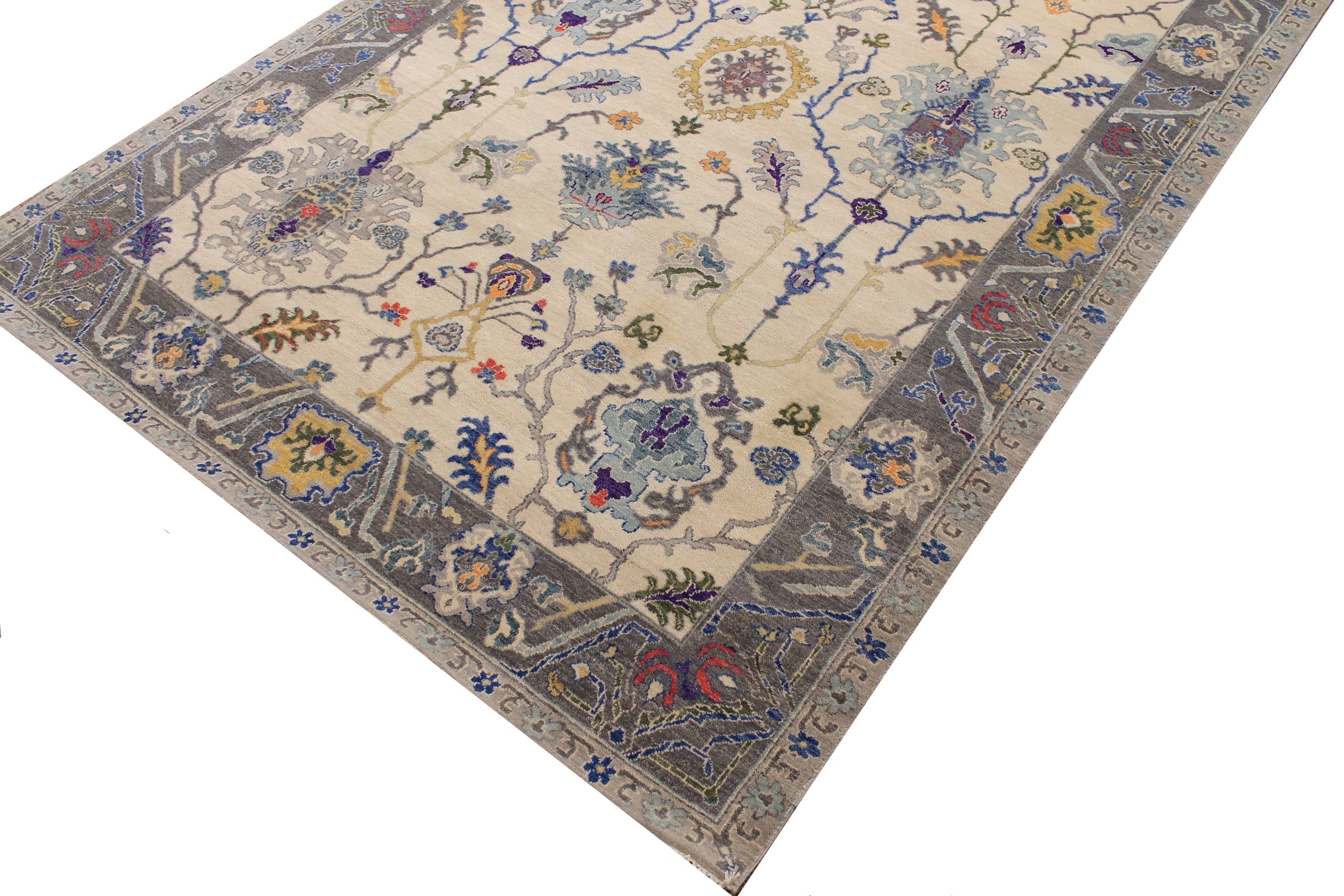 6x9 Traditional Hand Knotted Wool Area Rug - MR026202