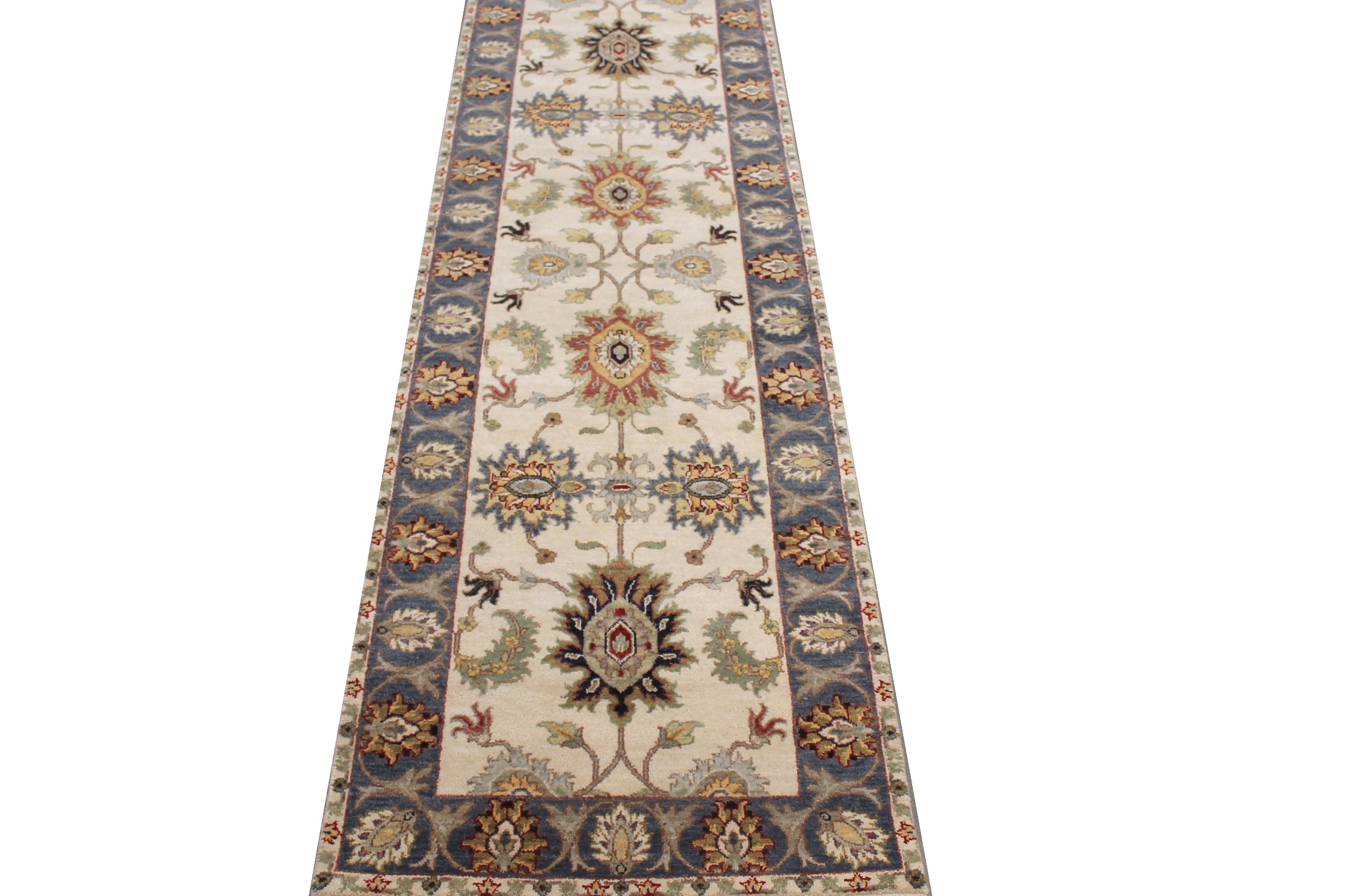 8 ft. Runner Traditional Hand Knotted Wool Area Rug - MR026251