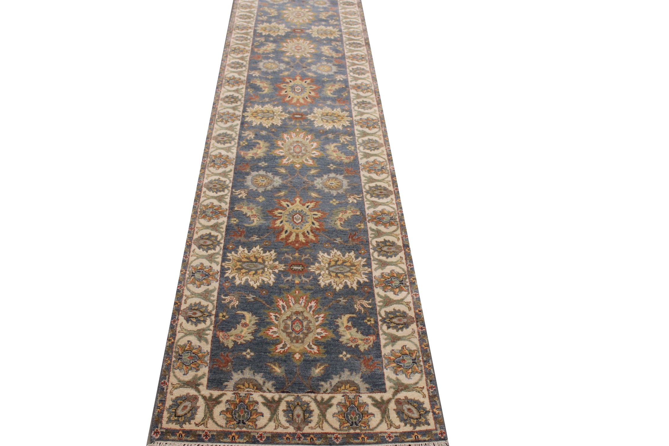 13 ft. & Longer Runner Traditional Hand Knotted Wool Area Rug - MR026257