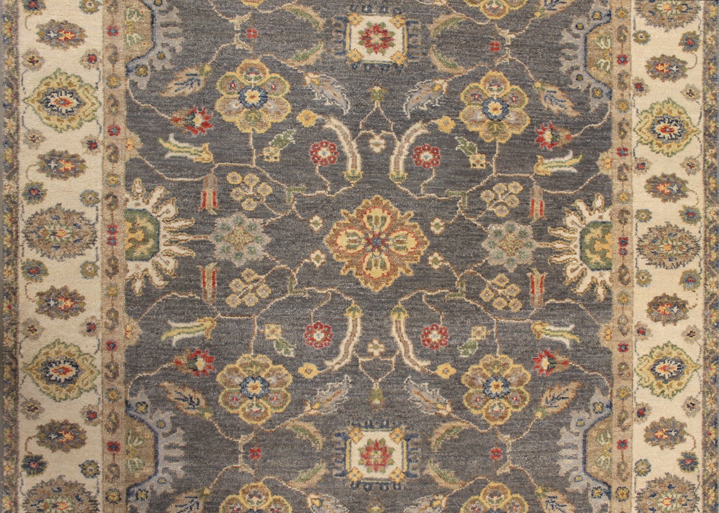 Wide Runner Traditional Hand Knotted Wool Area Rug - MR026258