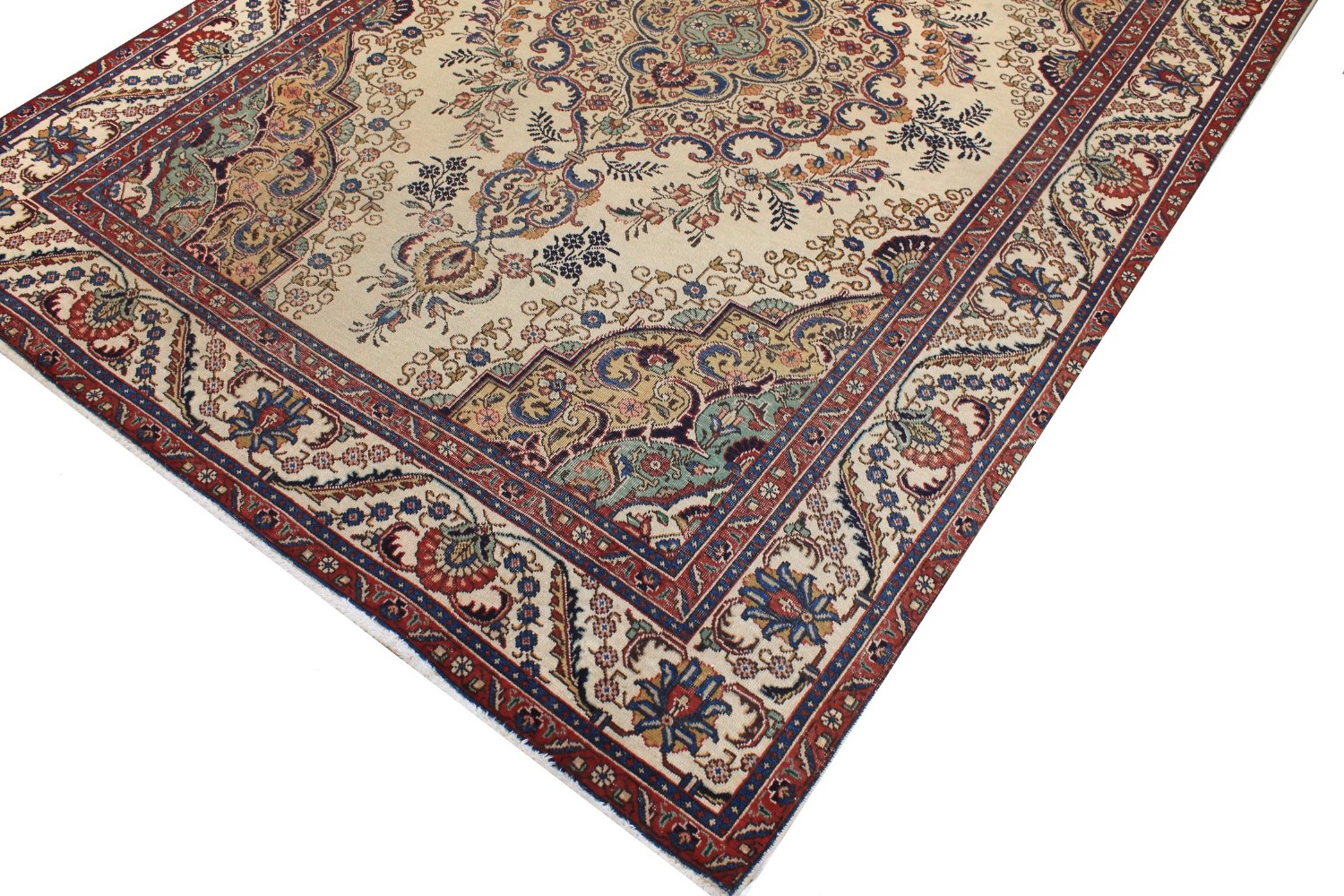 6x9 Traditional Hand Knotted Wool Area Rug - MR026274