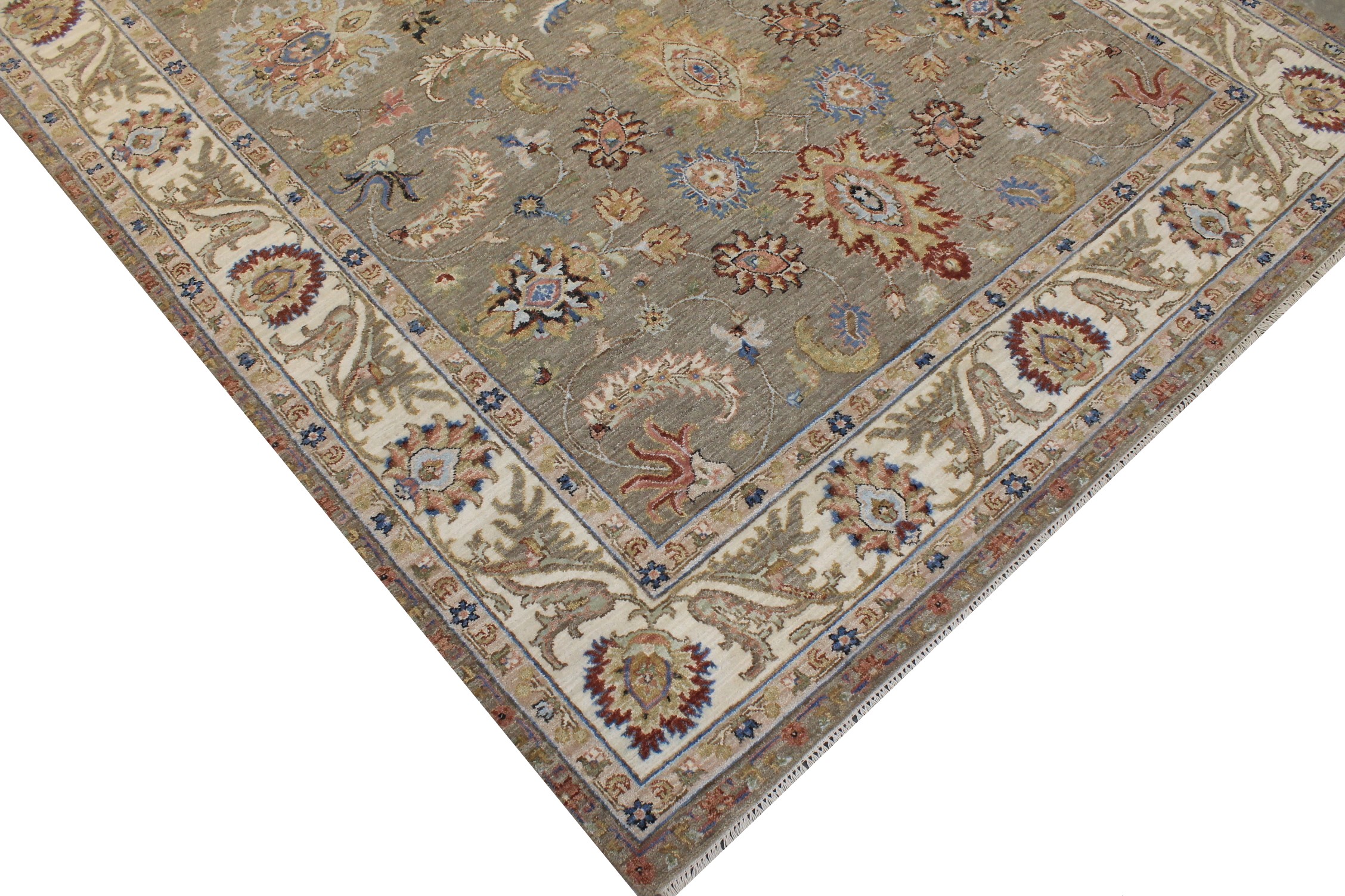 6x9 Traditional Hand Knotted Wool Area Rug - MR026293