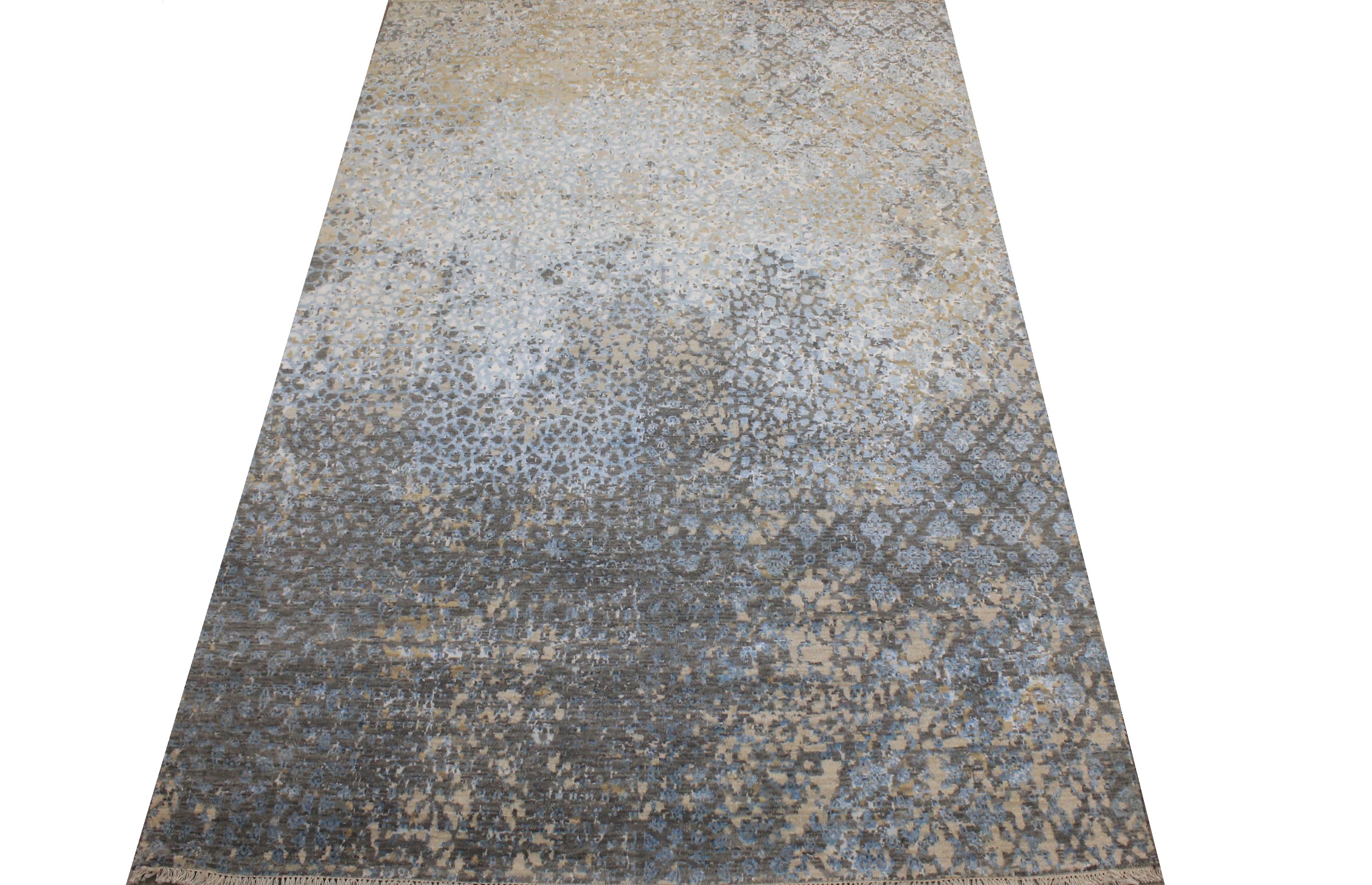 6x9 Modern Hand Knotted Wool Area Rug - MR026298