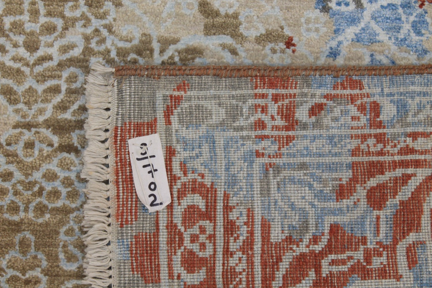 9x12 Modern Hand Knotted Wool Area Rug - MR026299