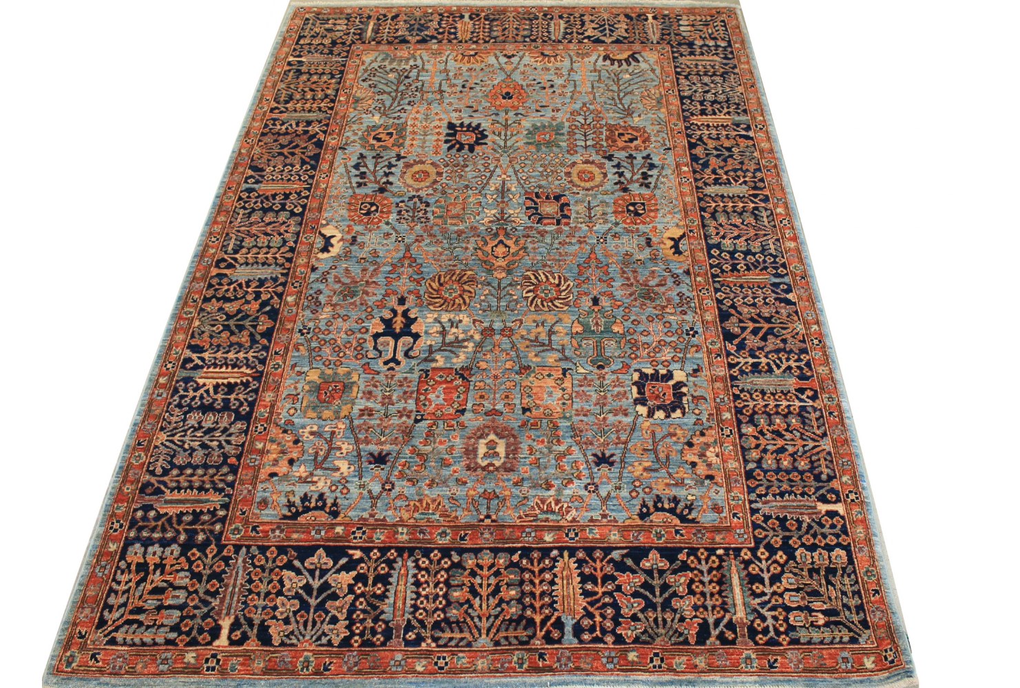 6x9 Aryana & Antique Revivals Hand Knotted Wool Area Rug - MR026336