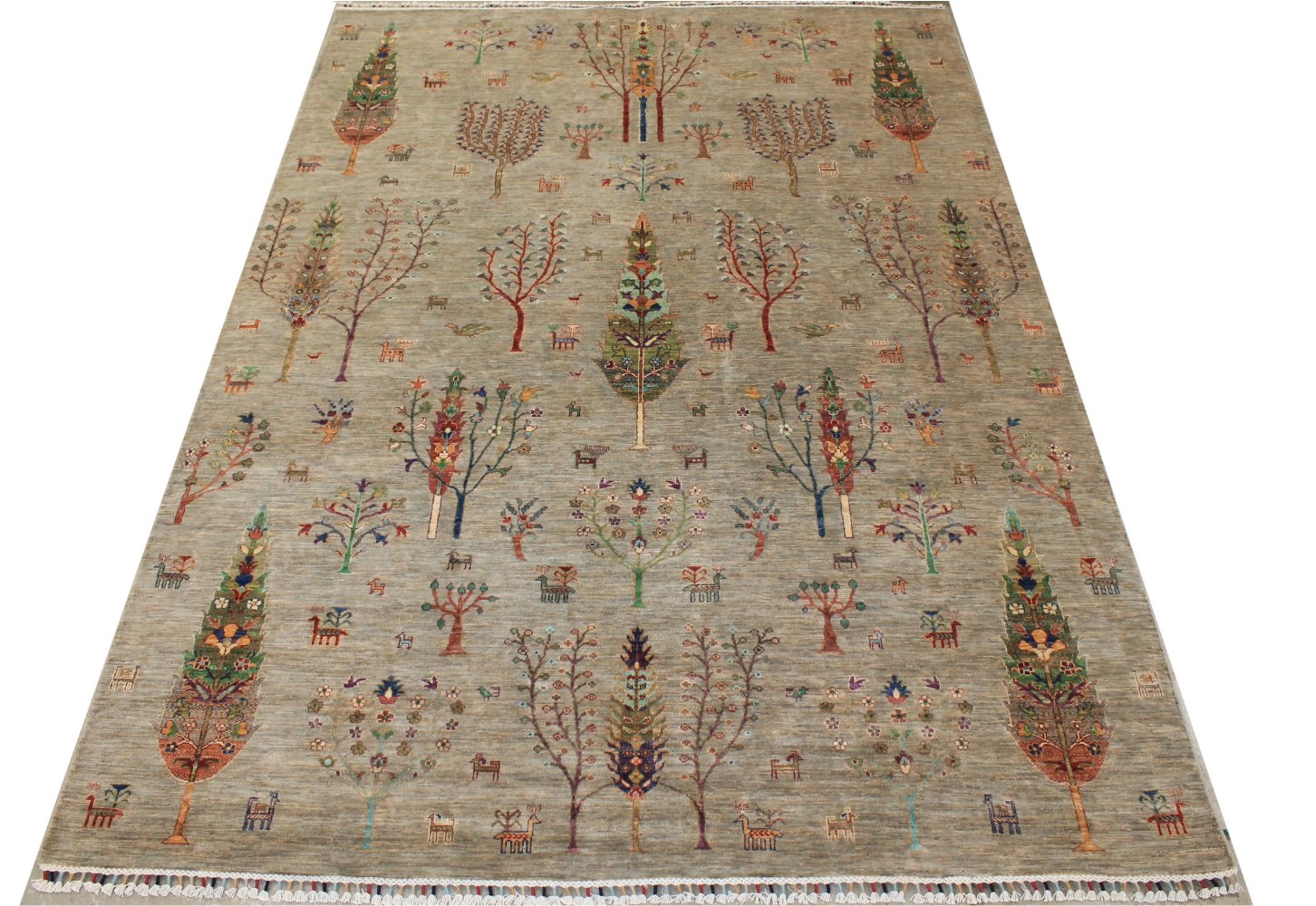 9x12 Aryana & Antique Revivals Hand Knotted Wool Area Rug - MR026364