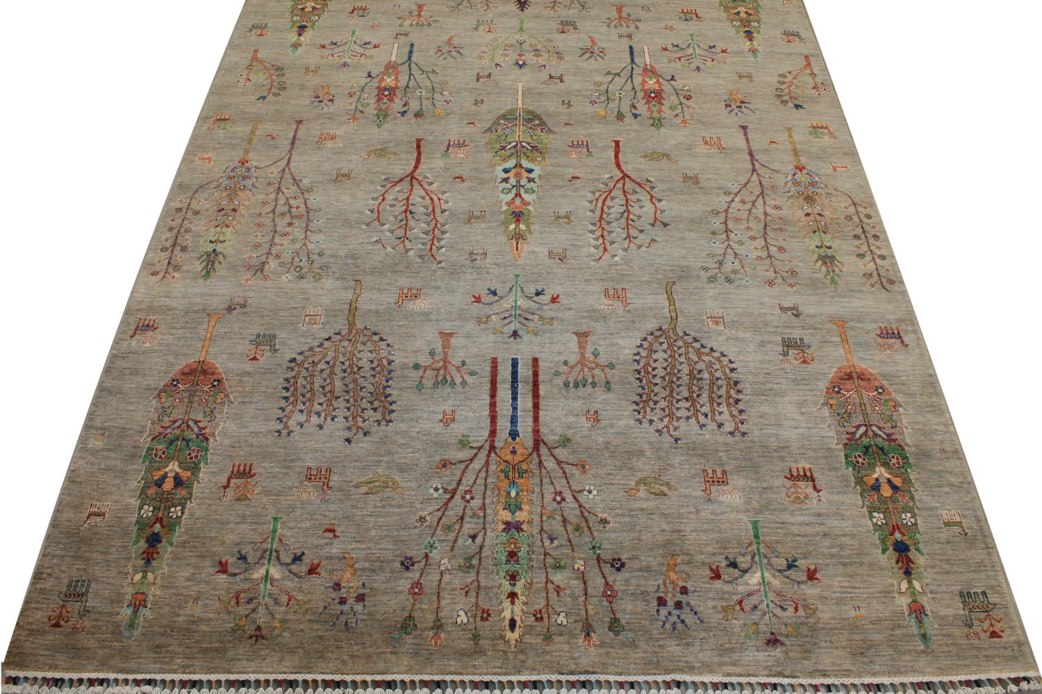 9x12 Aryana & Antique Revivals Hand Knotted Wool Area Rug - MR026364