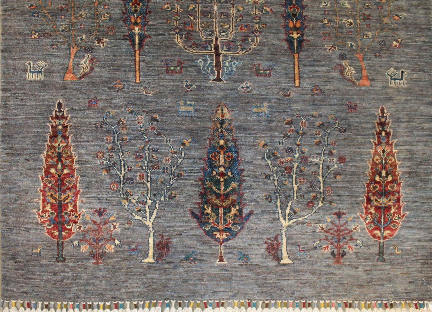 4x6  Hand Knotted Wool Area Rug - MR026370