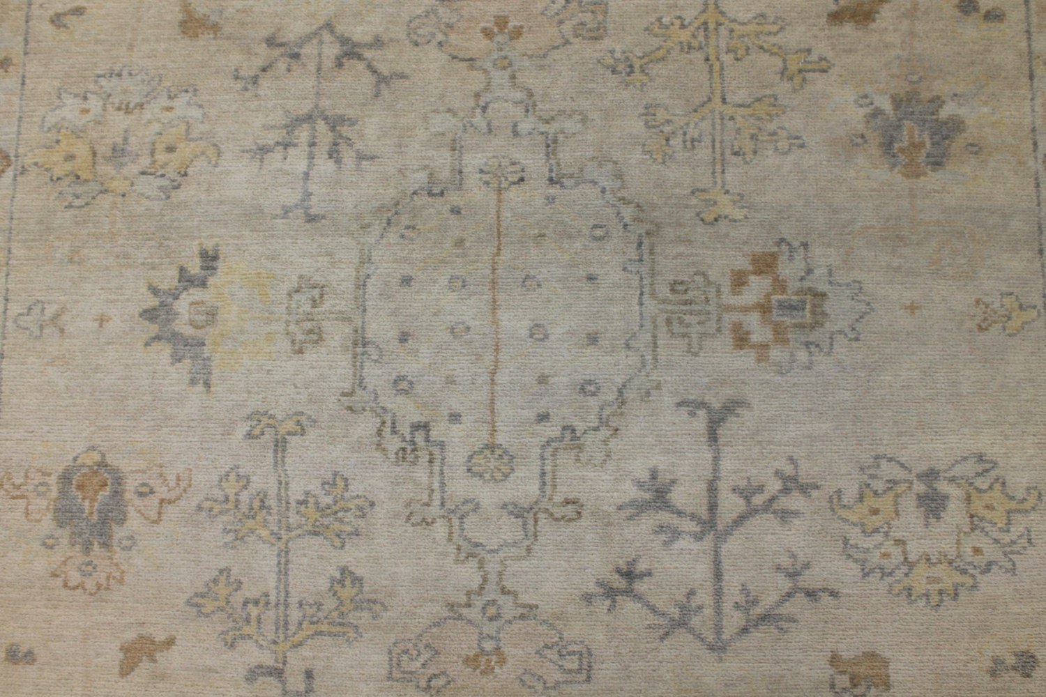 6x9 Oushak Hand Knotted Wool Area Rug - MR026384