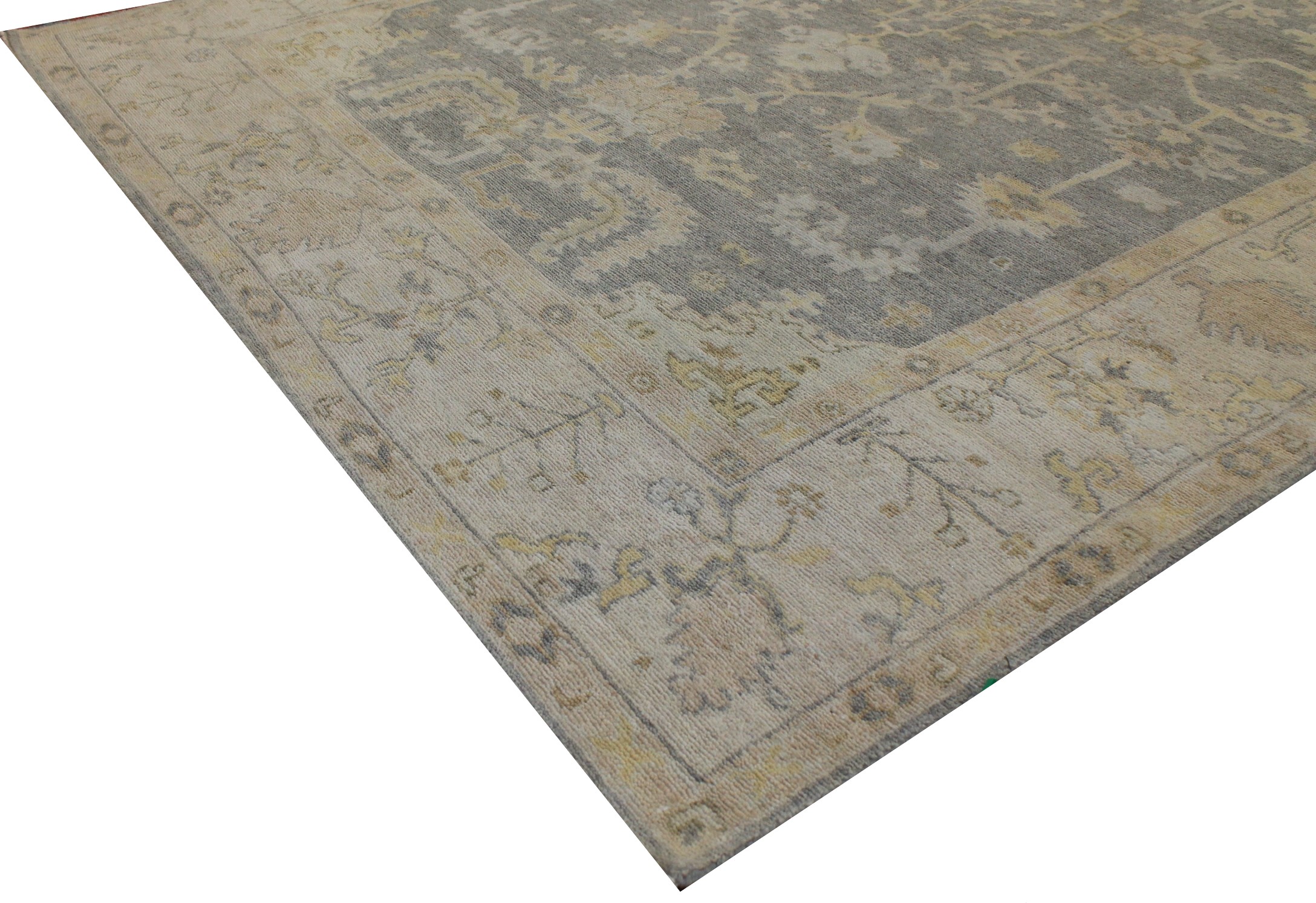 6x9 Oushak Hand Knotted Wool Area Rug - MR026385