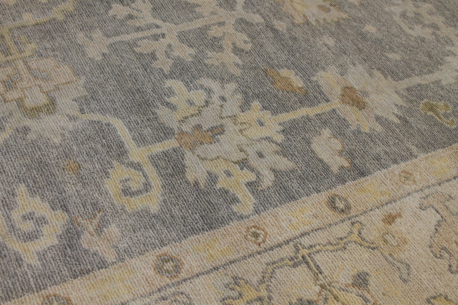 6x9 Oushak Hand Knotted Wool Area Rug - MR026385