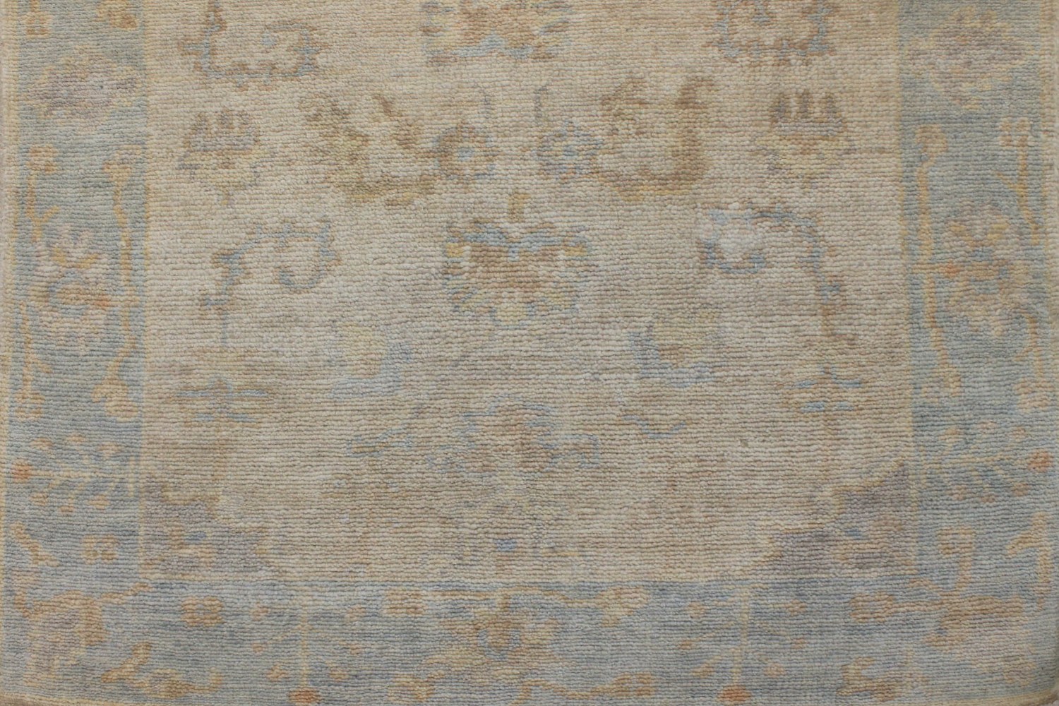 6 ft. Runner Oushak Hand Knotted Wool Area Rug - MR026406