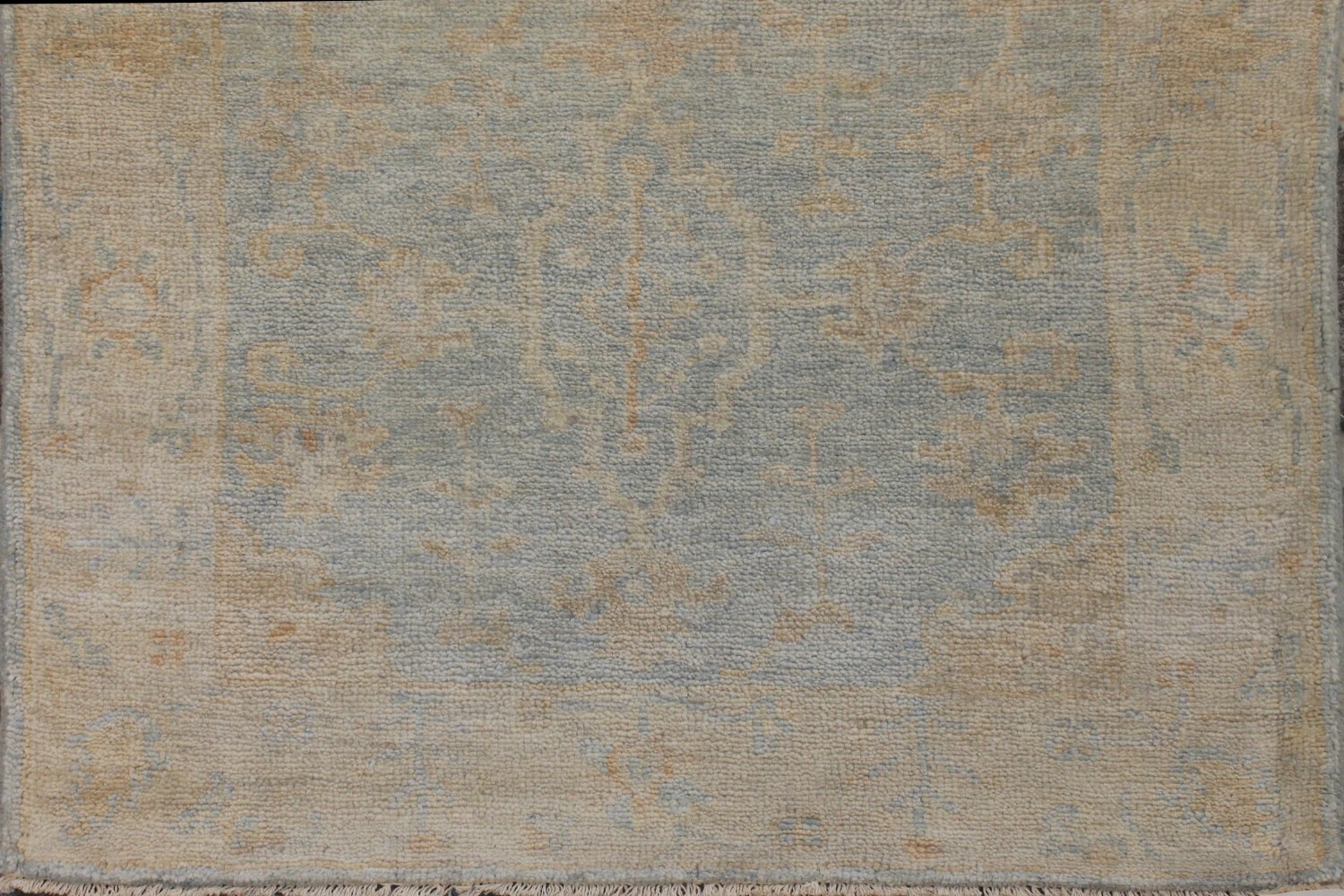 8 ft. Runner Oushak Hand Knotted Wool Area Rug - MR026408