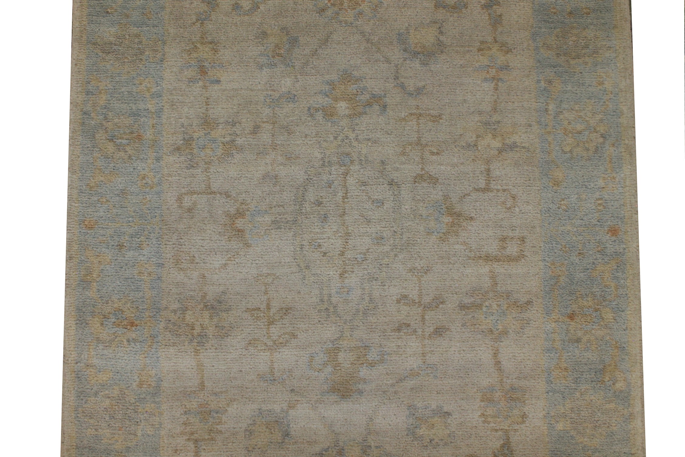 8 ft. Runner Oushak Hand Knotted Wool Area Rug - MR026419